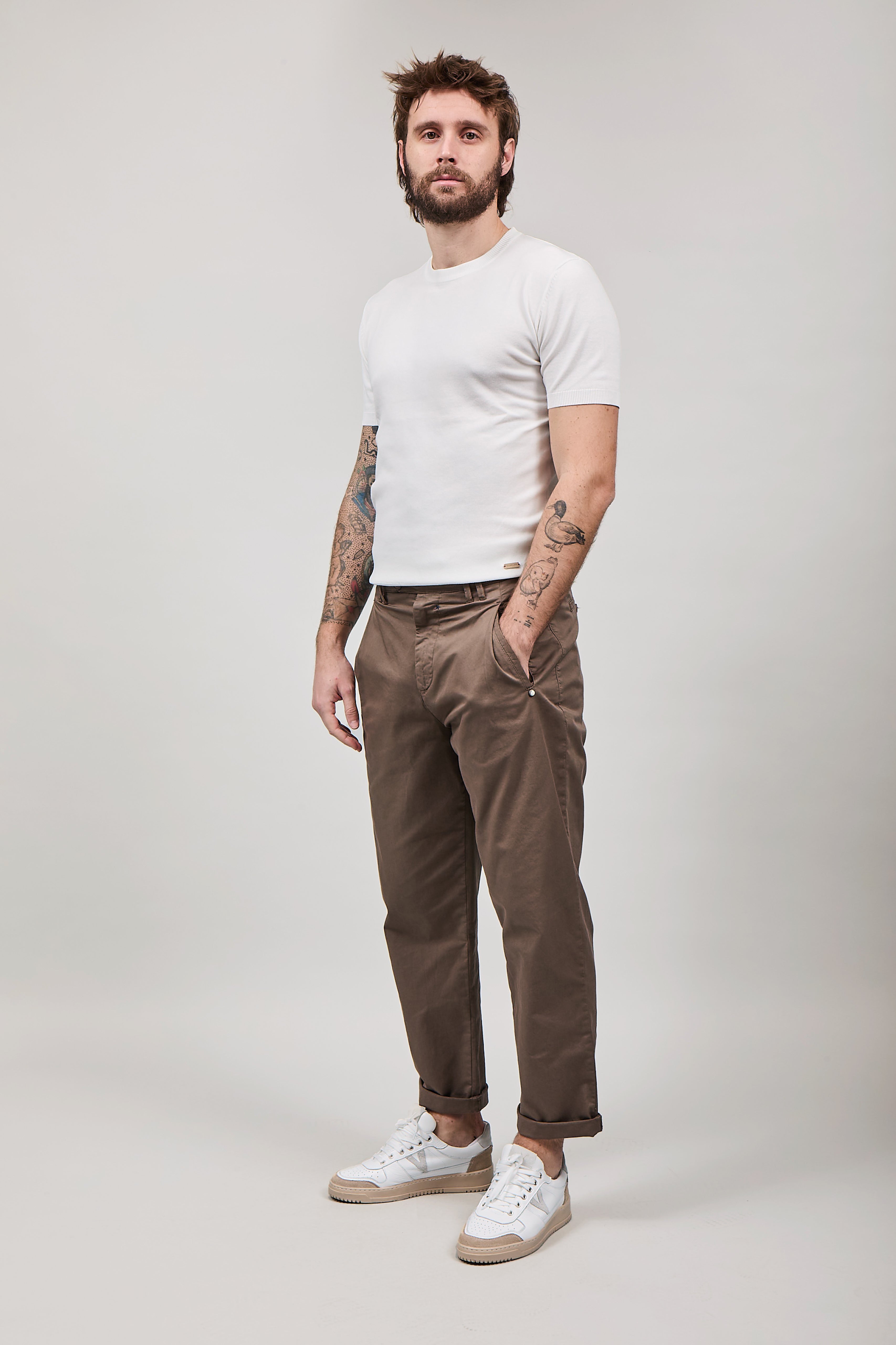 Pantalone Alta Tensione Corallo Fango
