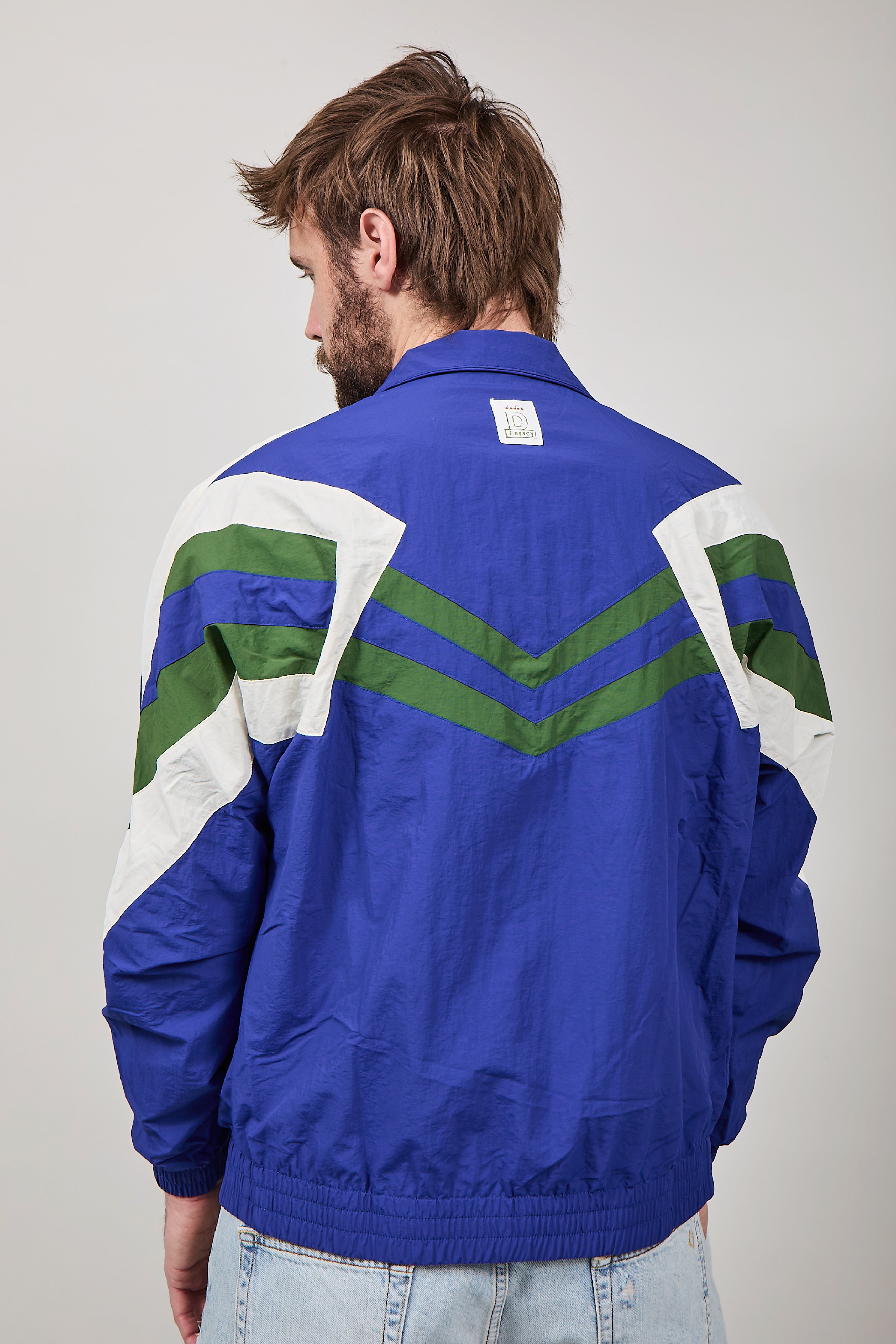 Track Jacket Diadora legacy Blu