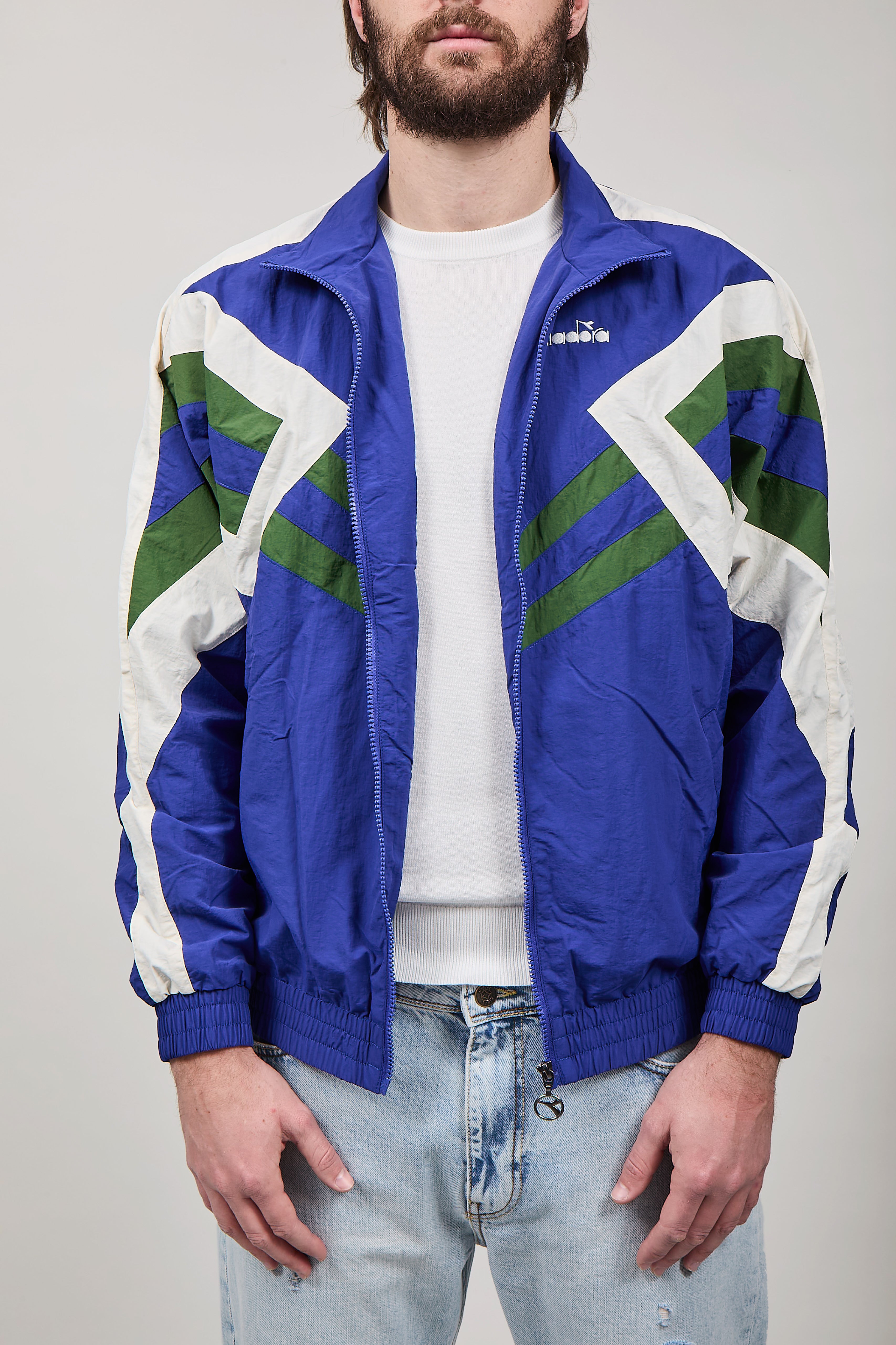 Track Jacket Diadora legacy Blu