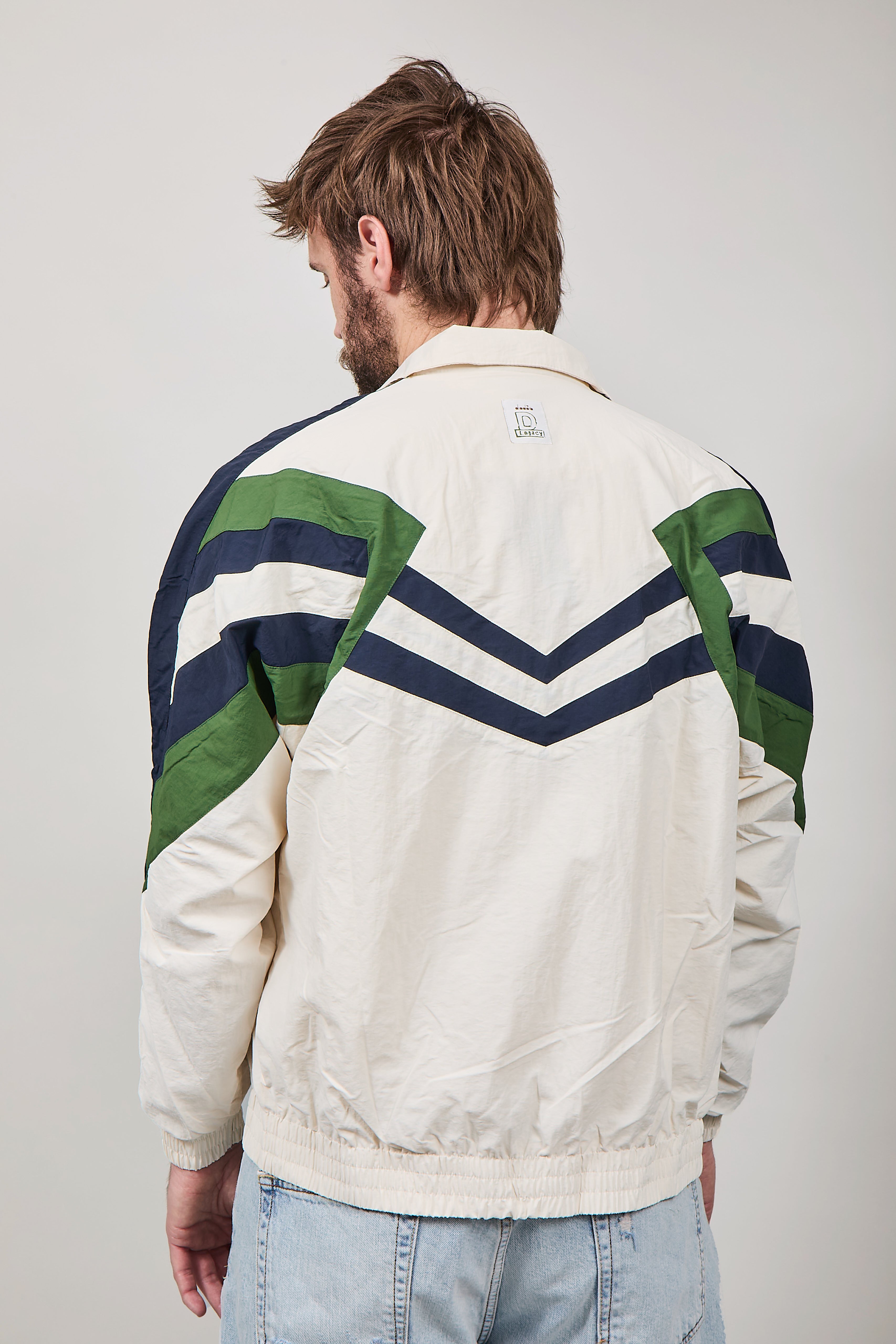 Track Jacket Diadora legacy Bianco