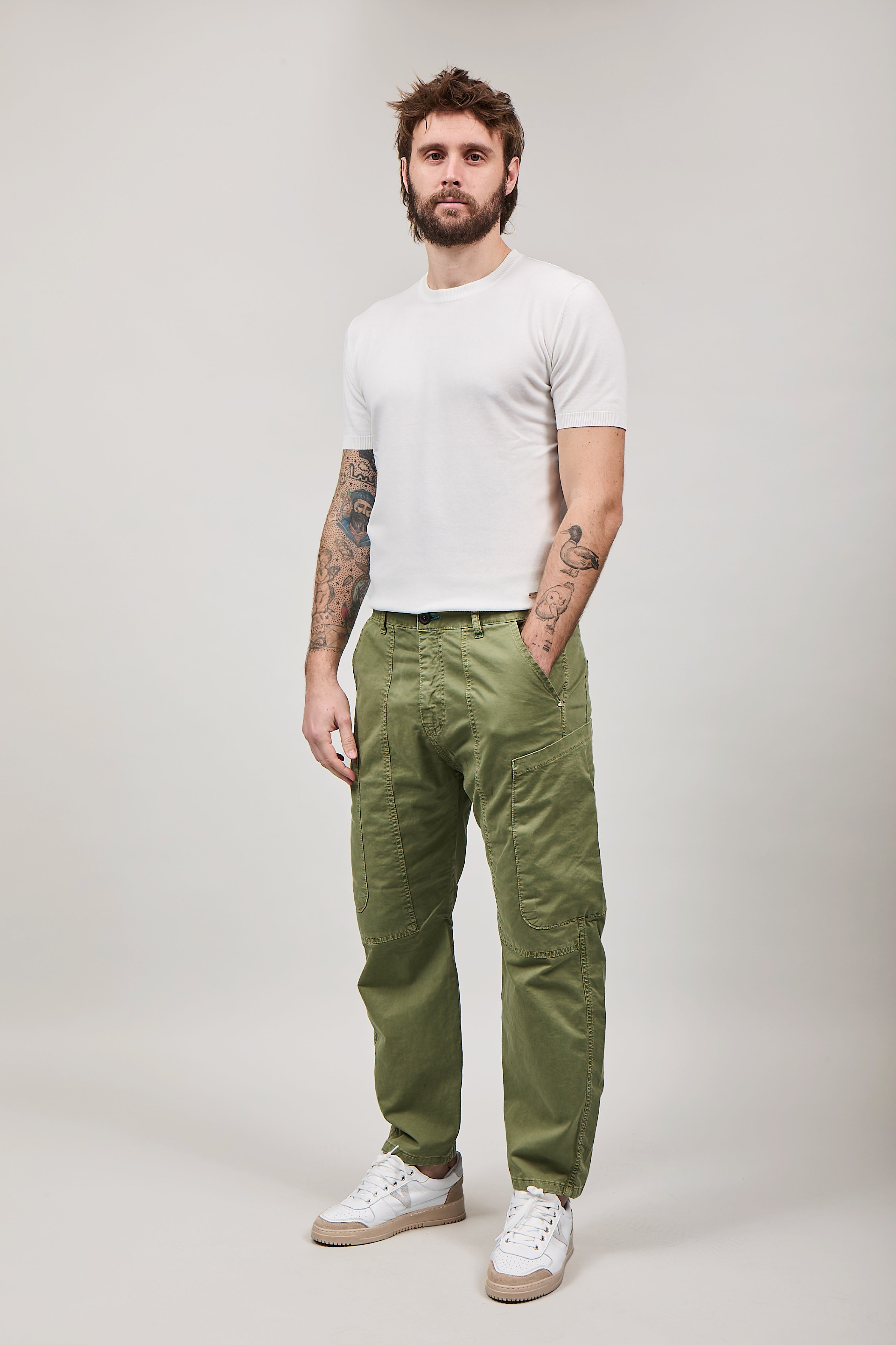 Pantalone Berna Tasconato Oliva