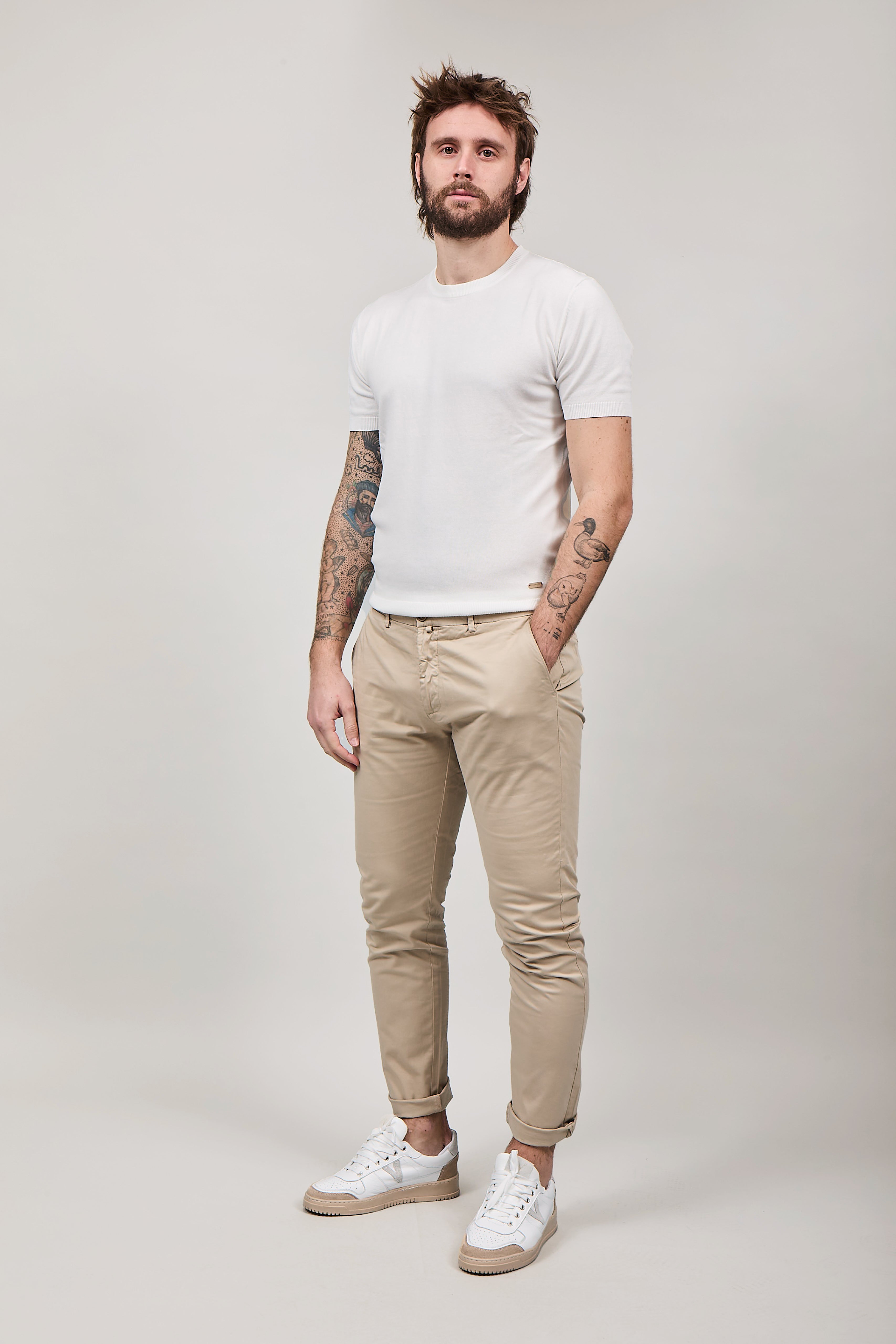 Pantalone Gianni Lupo Tahoma Beige