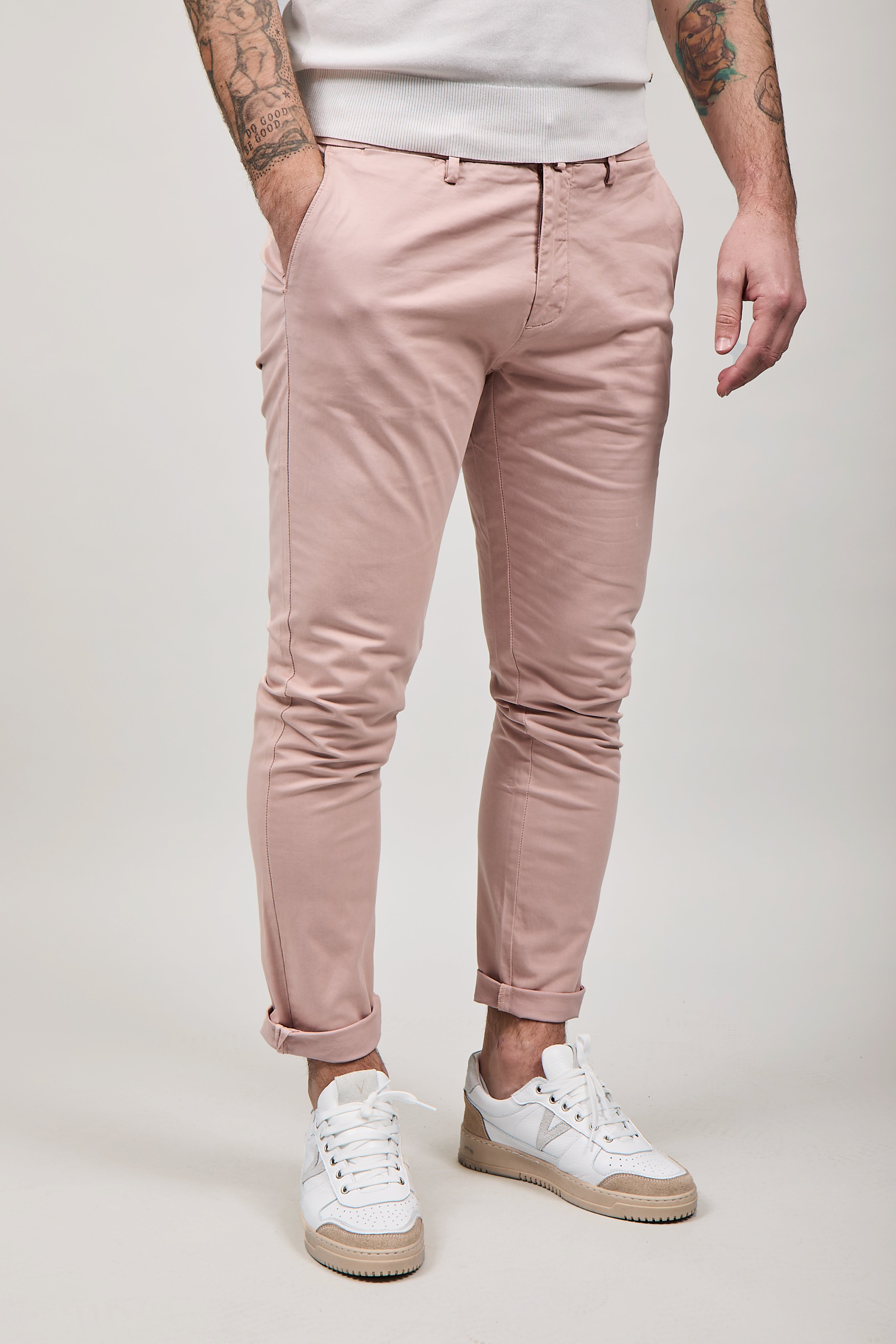 Pantalone Gianni Lupo Tahoma Cipria