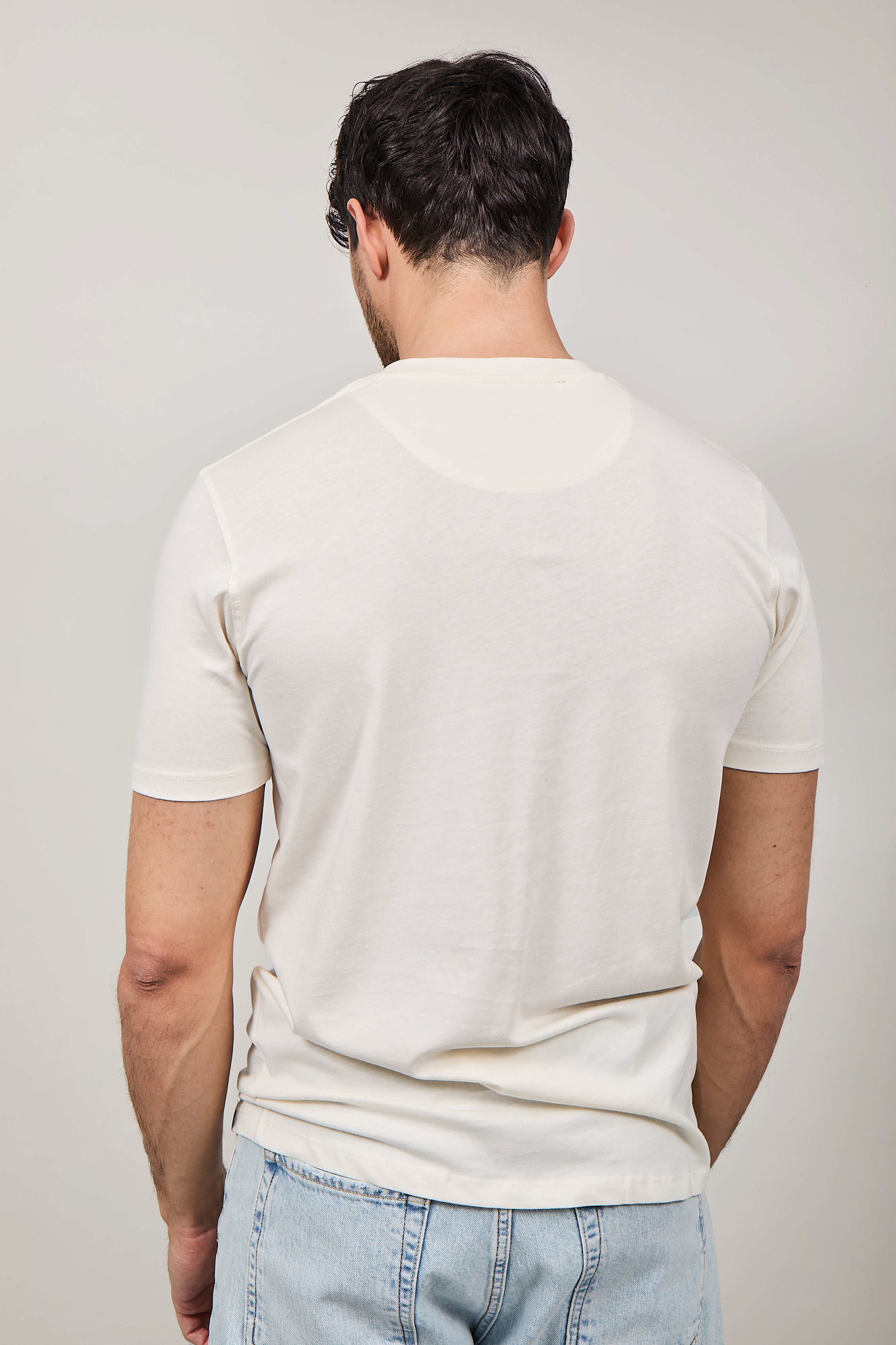 T-shirt Over-d T03 Panna