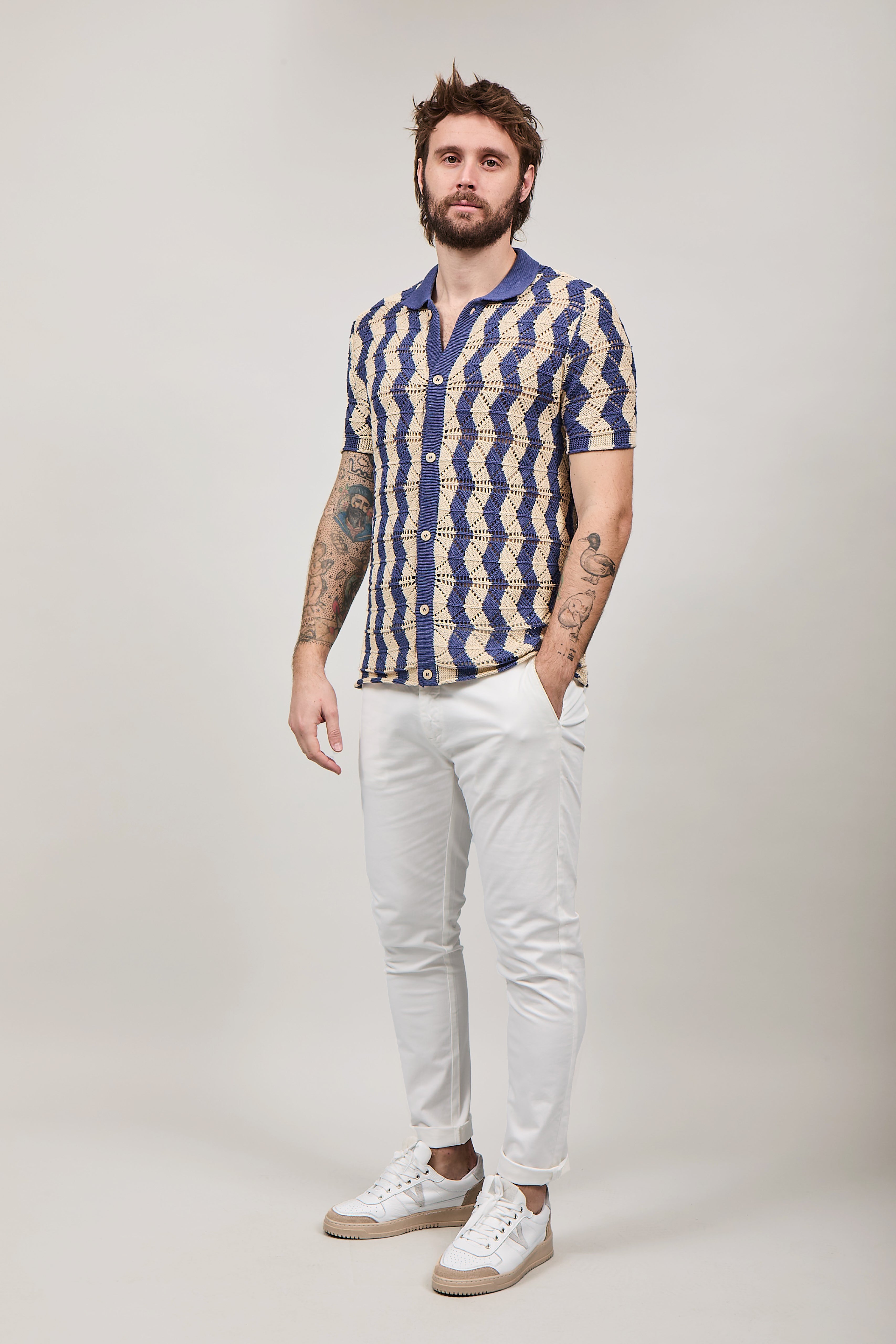 Polo Over-d Traforata M44