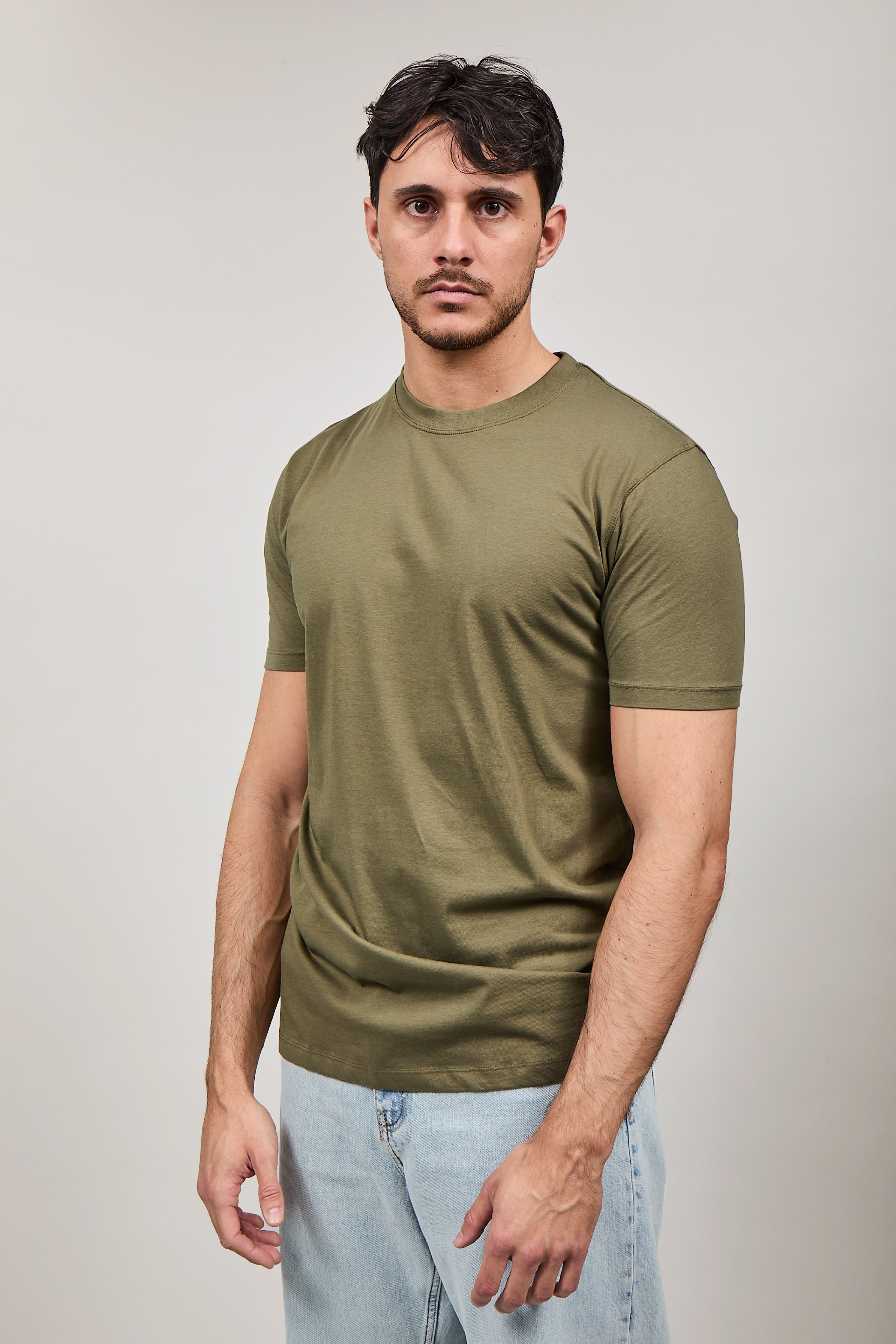 T-shirt Over-d T03 Militare