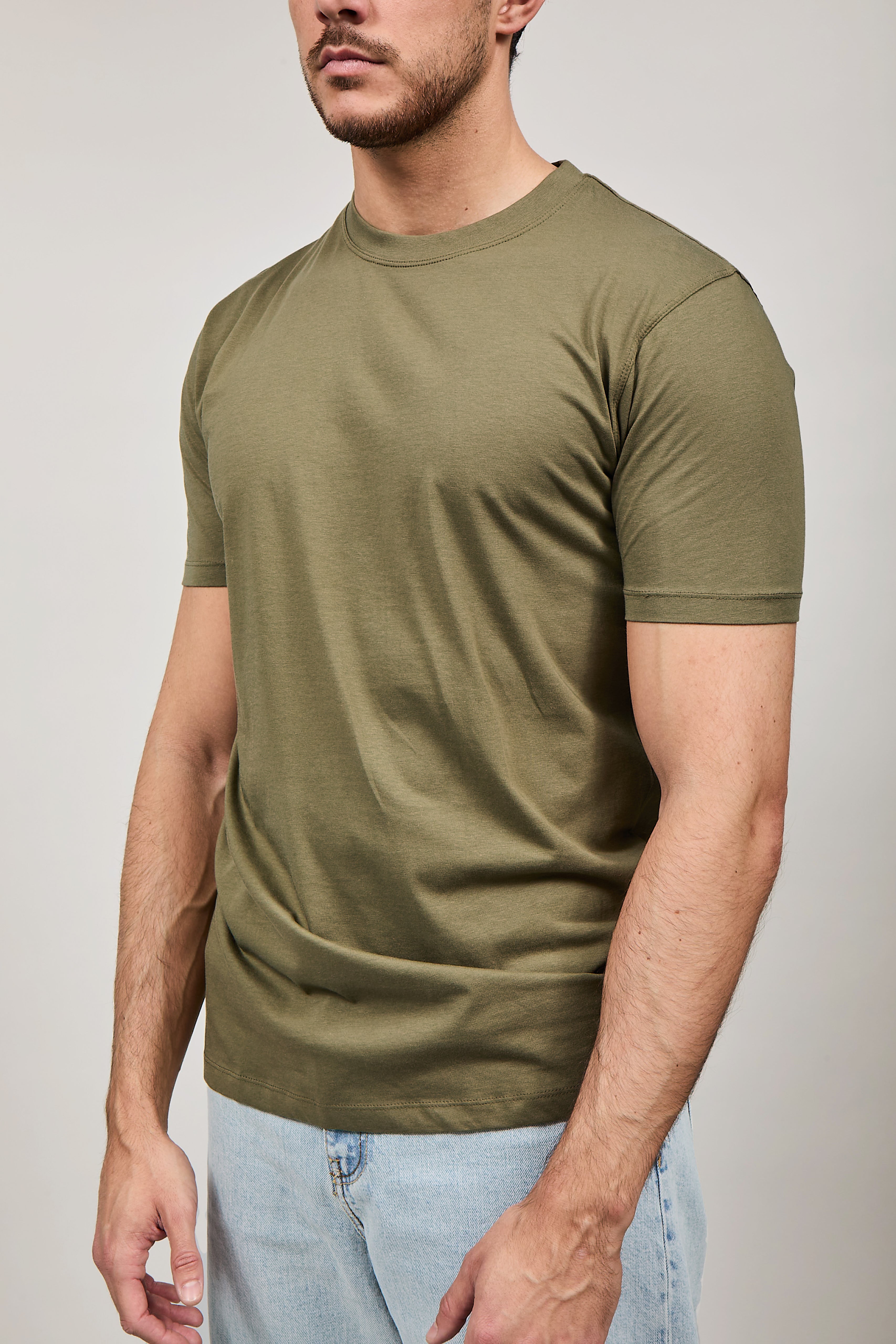T-shirt Over-d T03 Militare