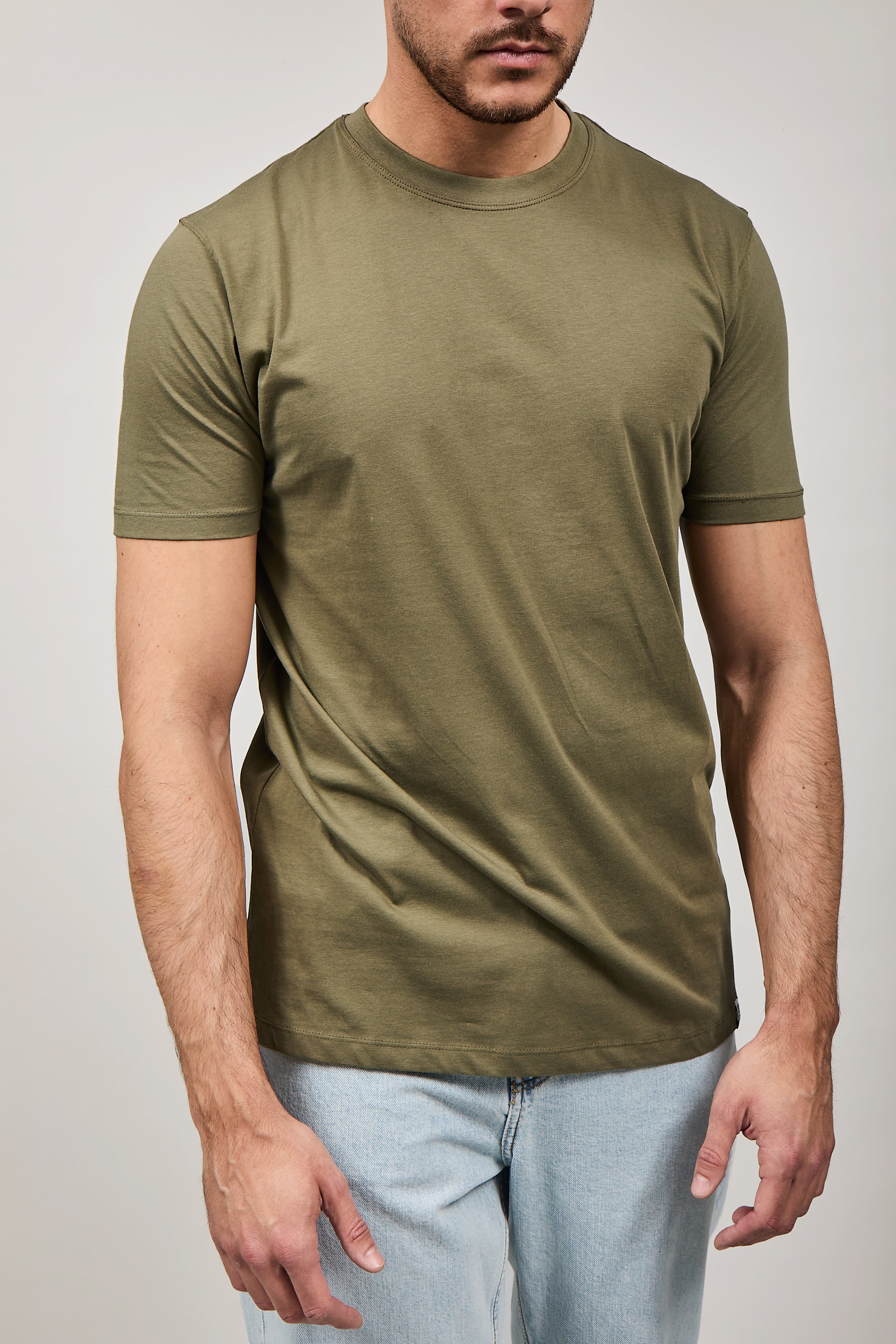 T-shirt Over-d T03 Militare