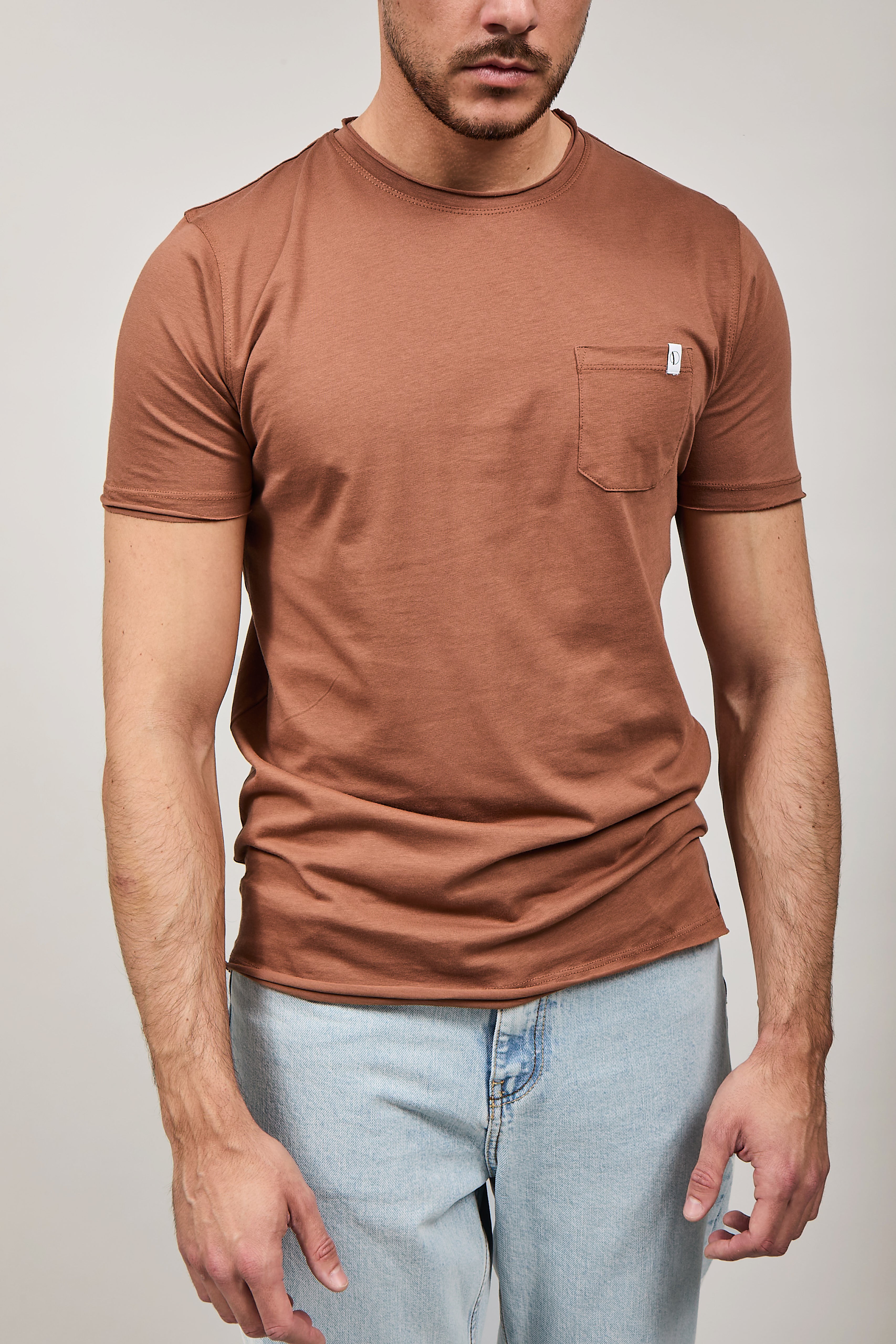 T-shirt Over-d T02 Cacao