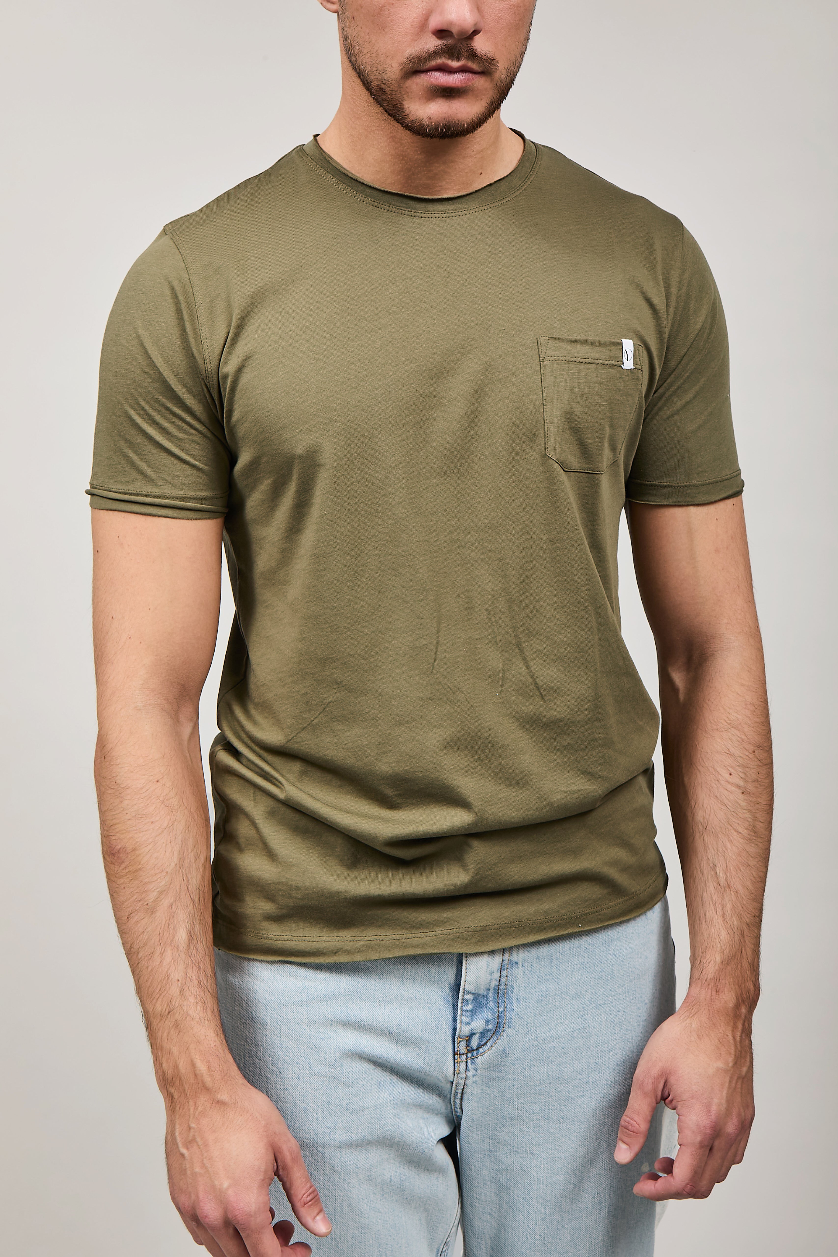 T-shirt Over-d T02 Militare