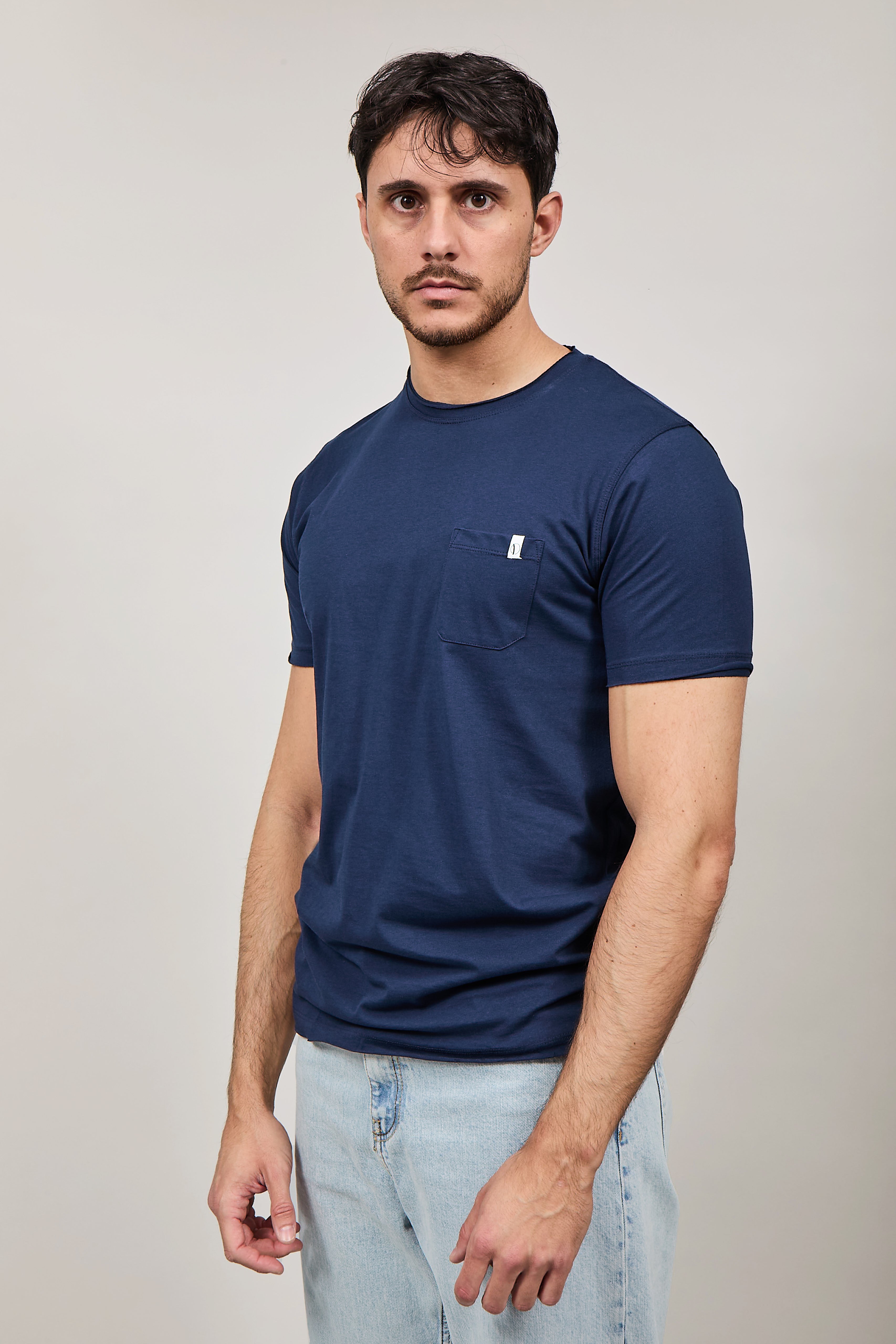 T-shirt Over-d T02 Blu