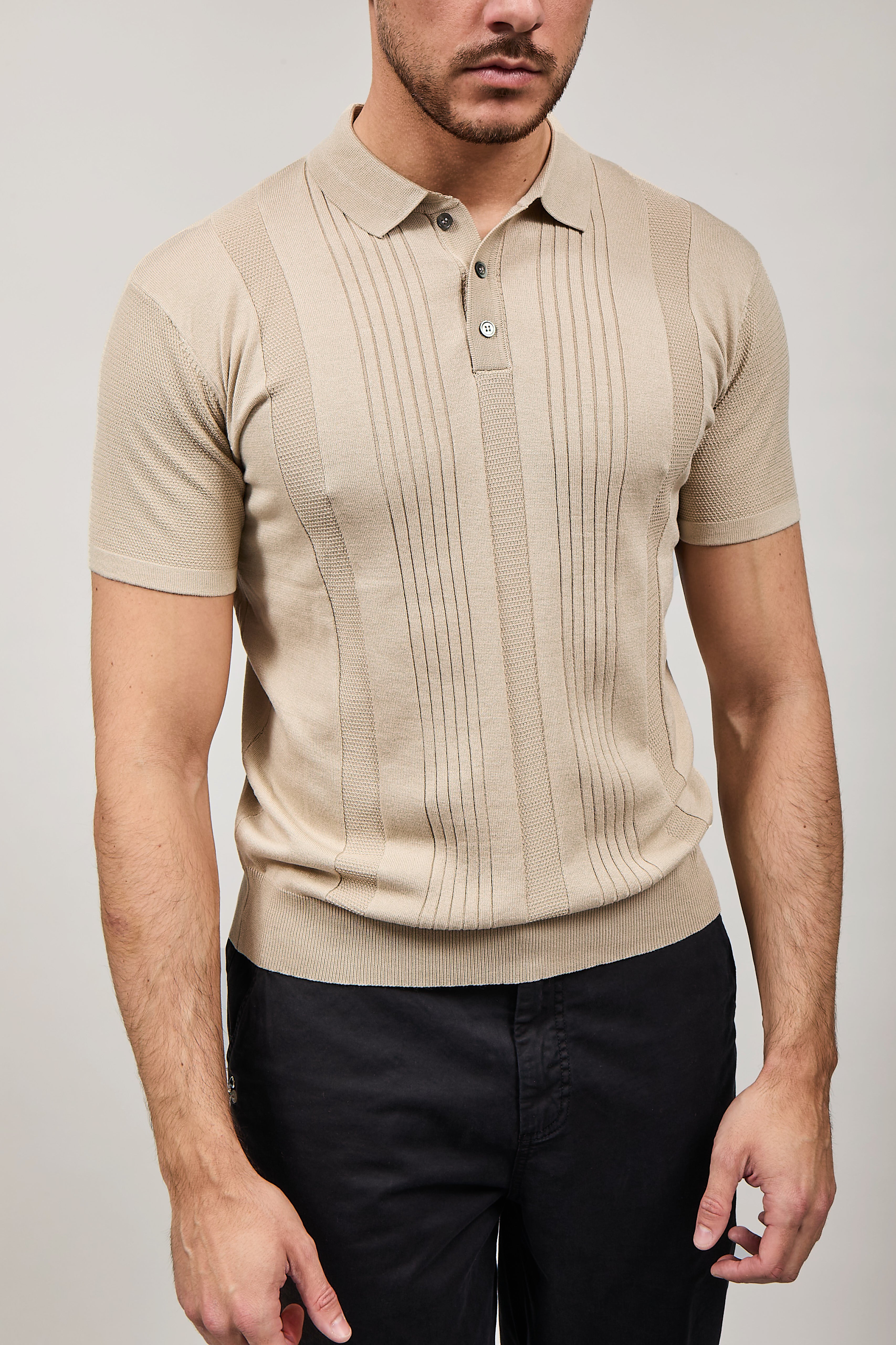 Polo Gianni Lupo 35337 Beige