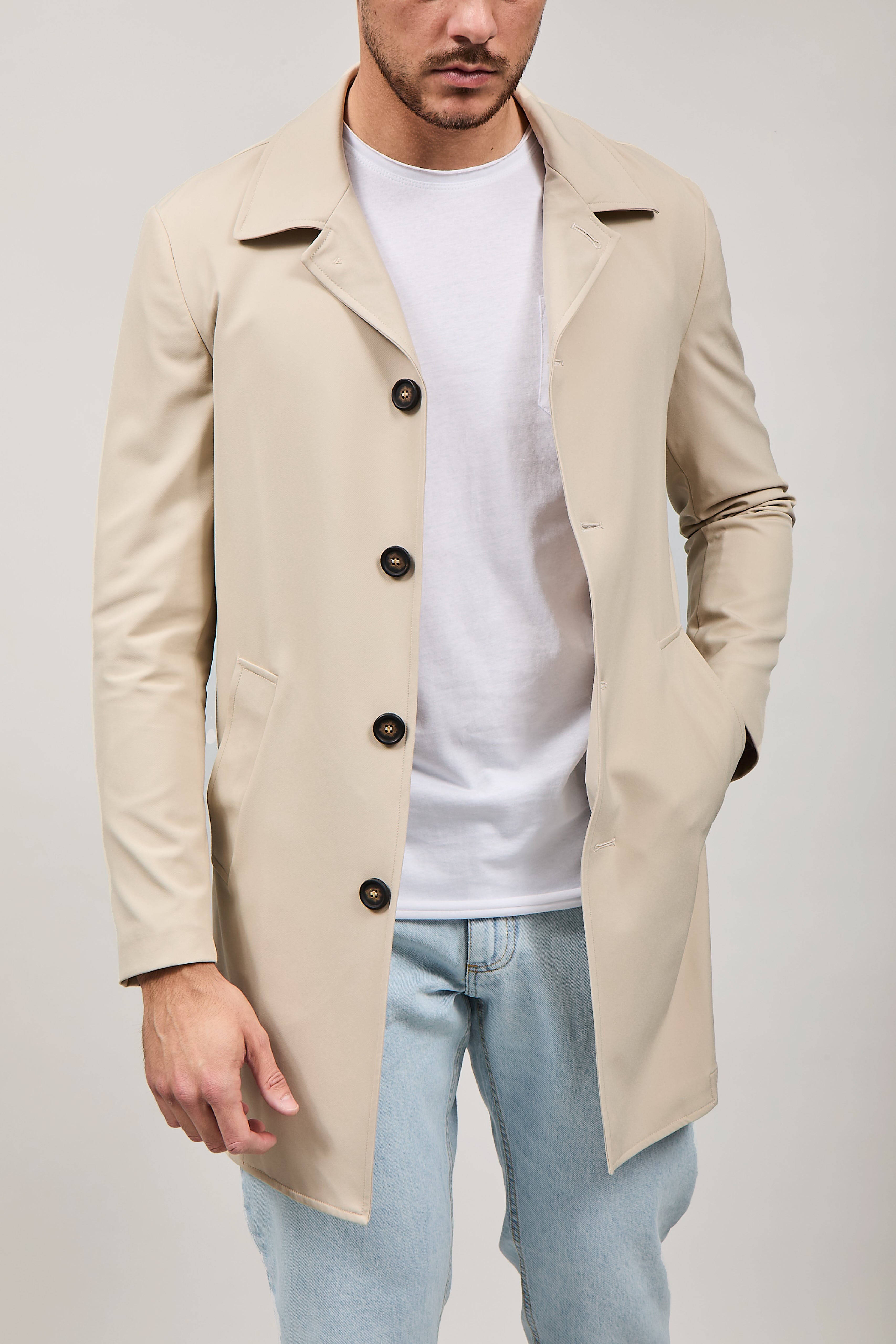 Trench Over-D Beige J11