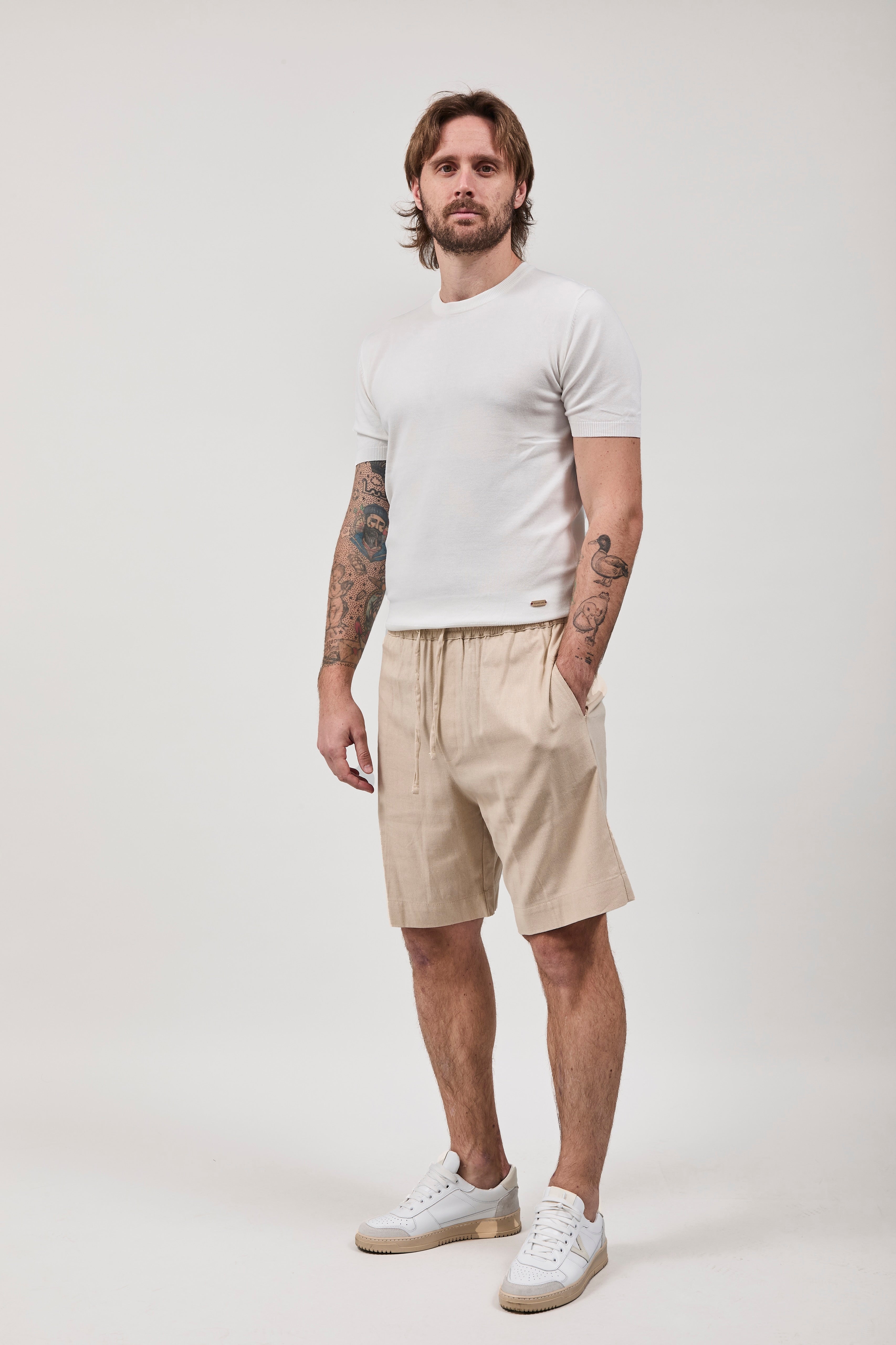 Bermuda Why Not Brand Hemp Beige
