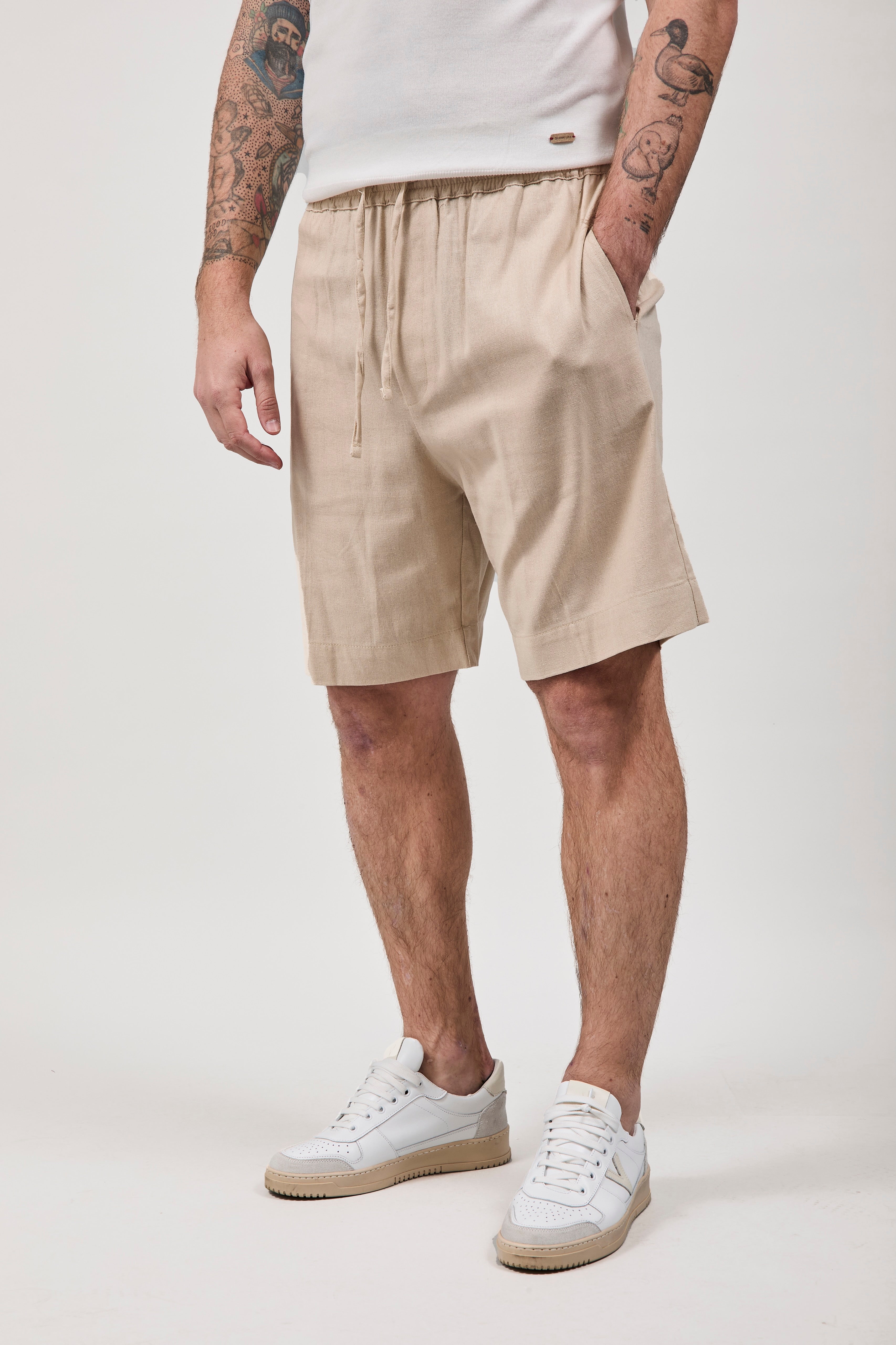 Bermuda Why Not Brand Hemp Beige