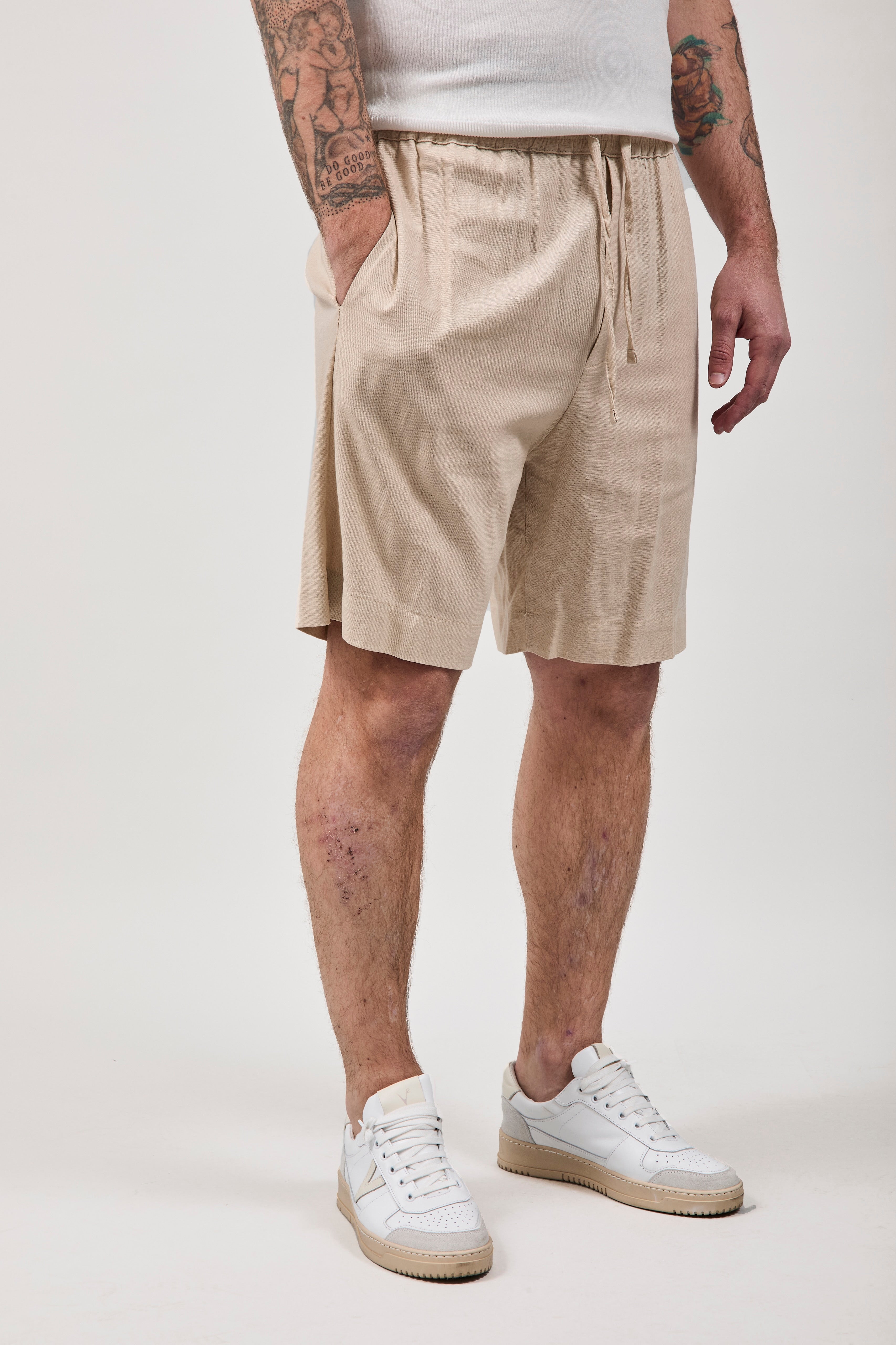 Bermuda Why Not Brand Hemp Beige