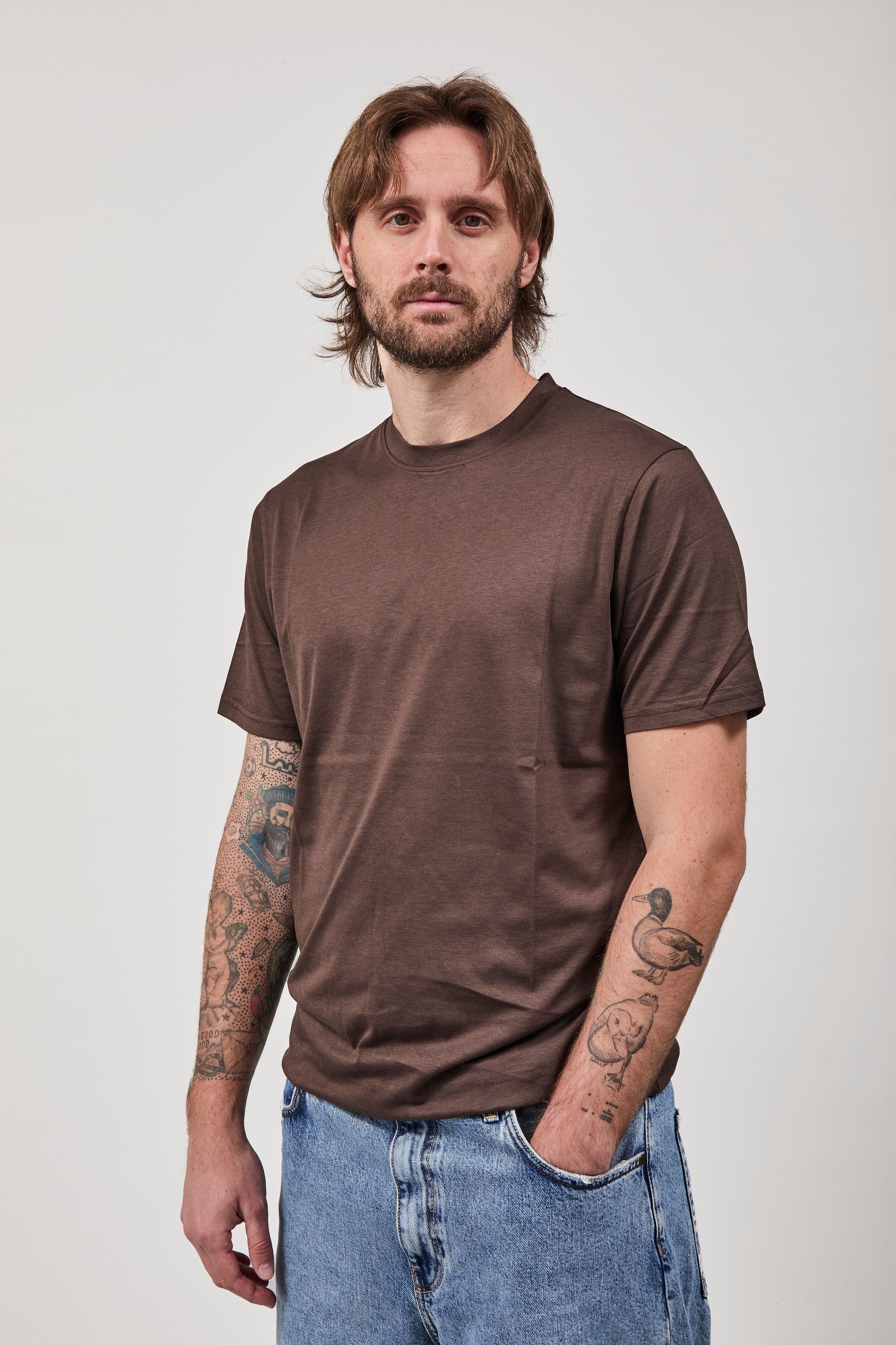 T-shirt Berna Modal Moka