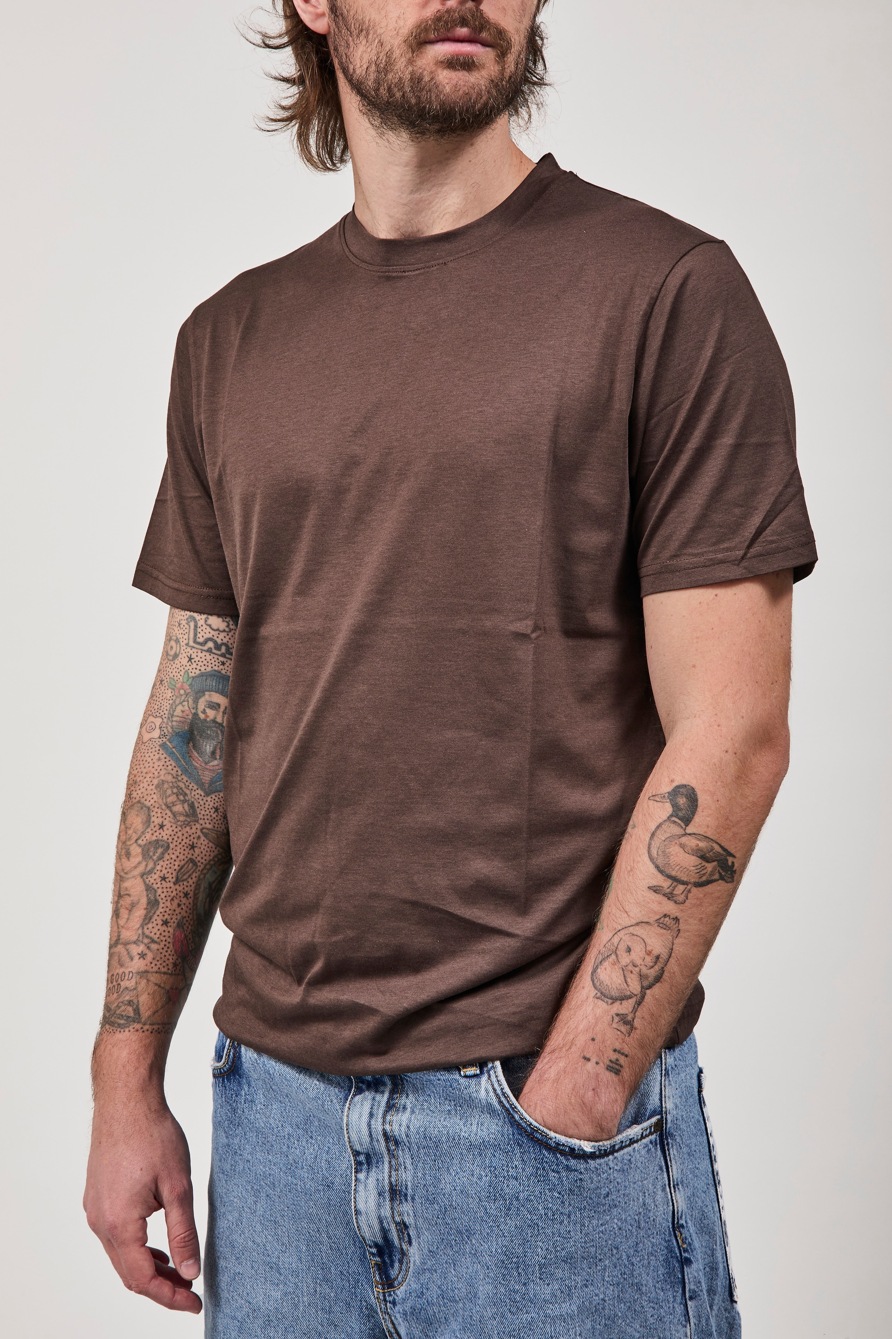 T-shirt Berna Modal Moka