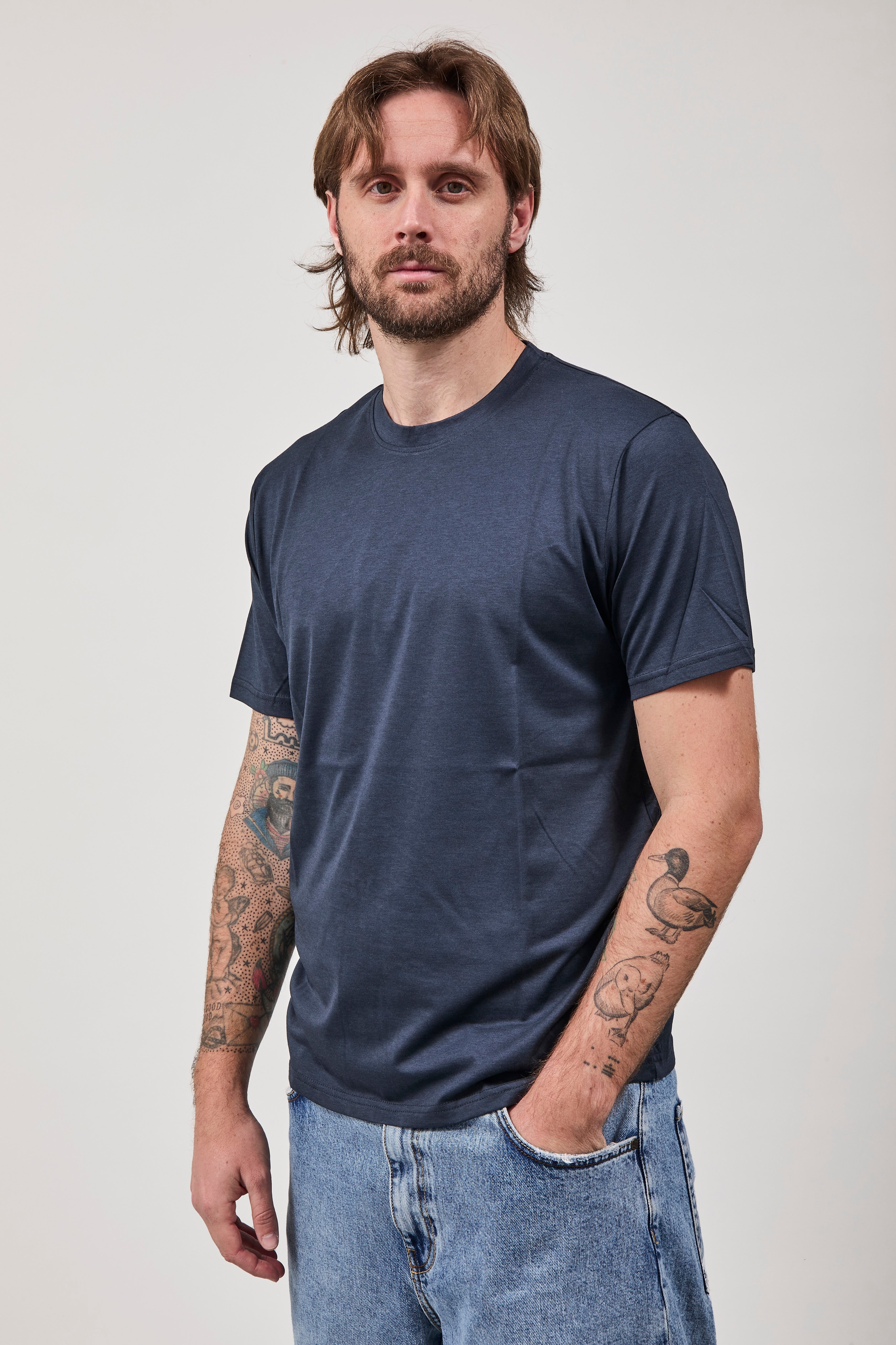 T-shirt Berna Modal Navy