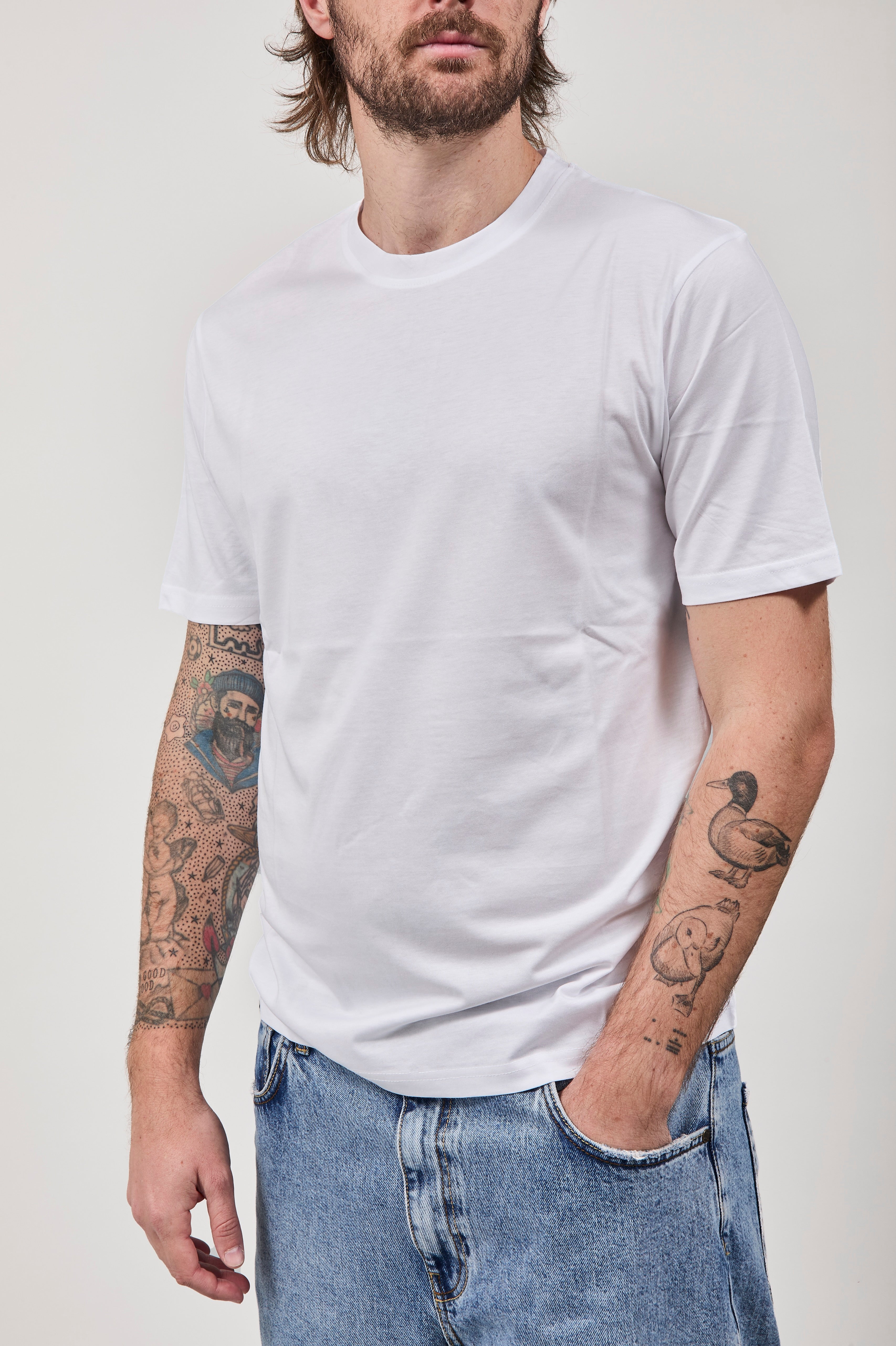 T-shirt Berna Modal Bianca