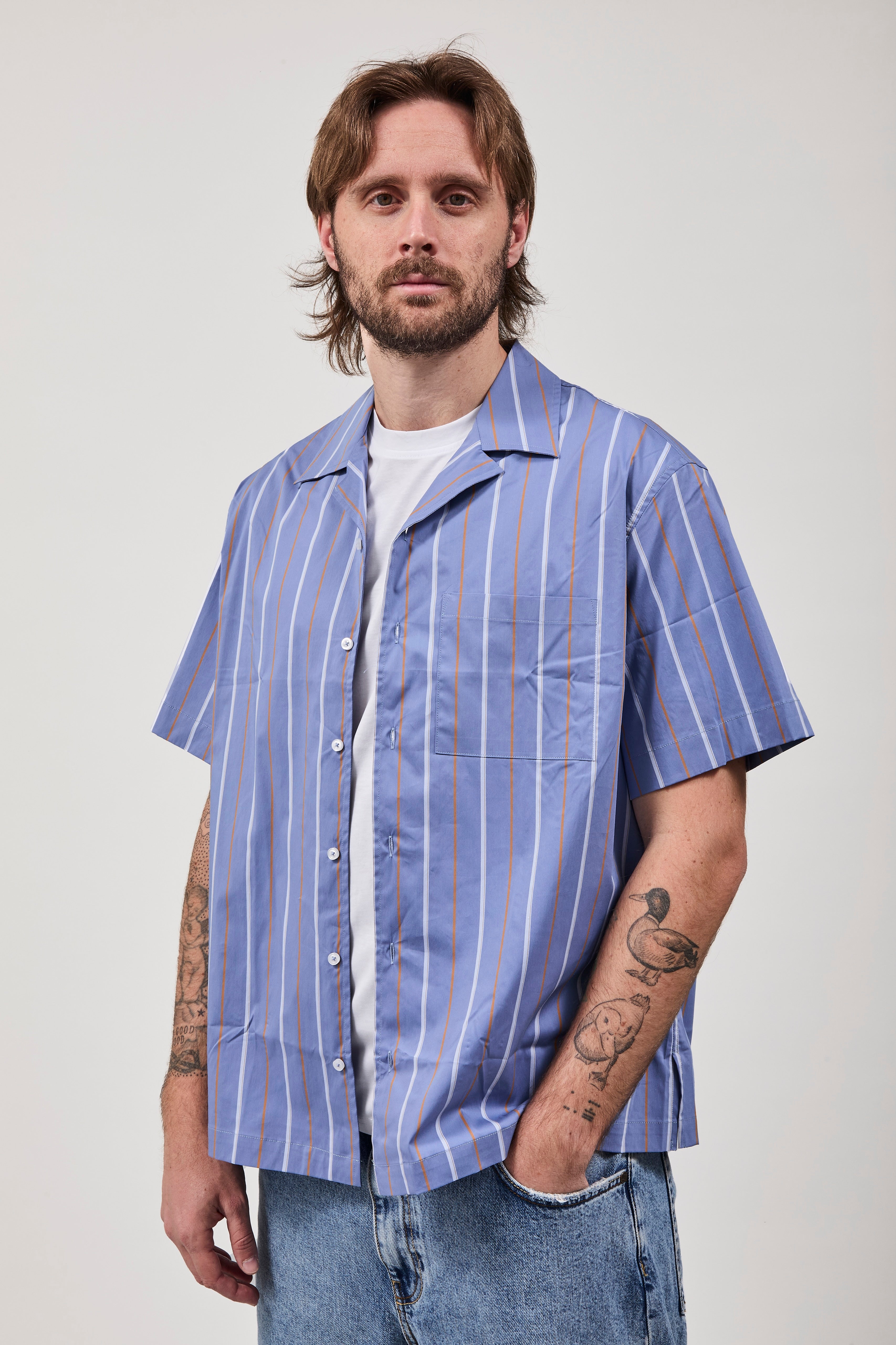 Camicia Imperial Indaco 008