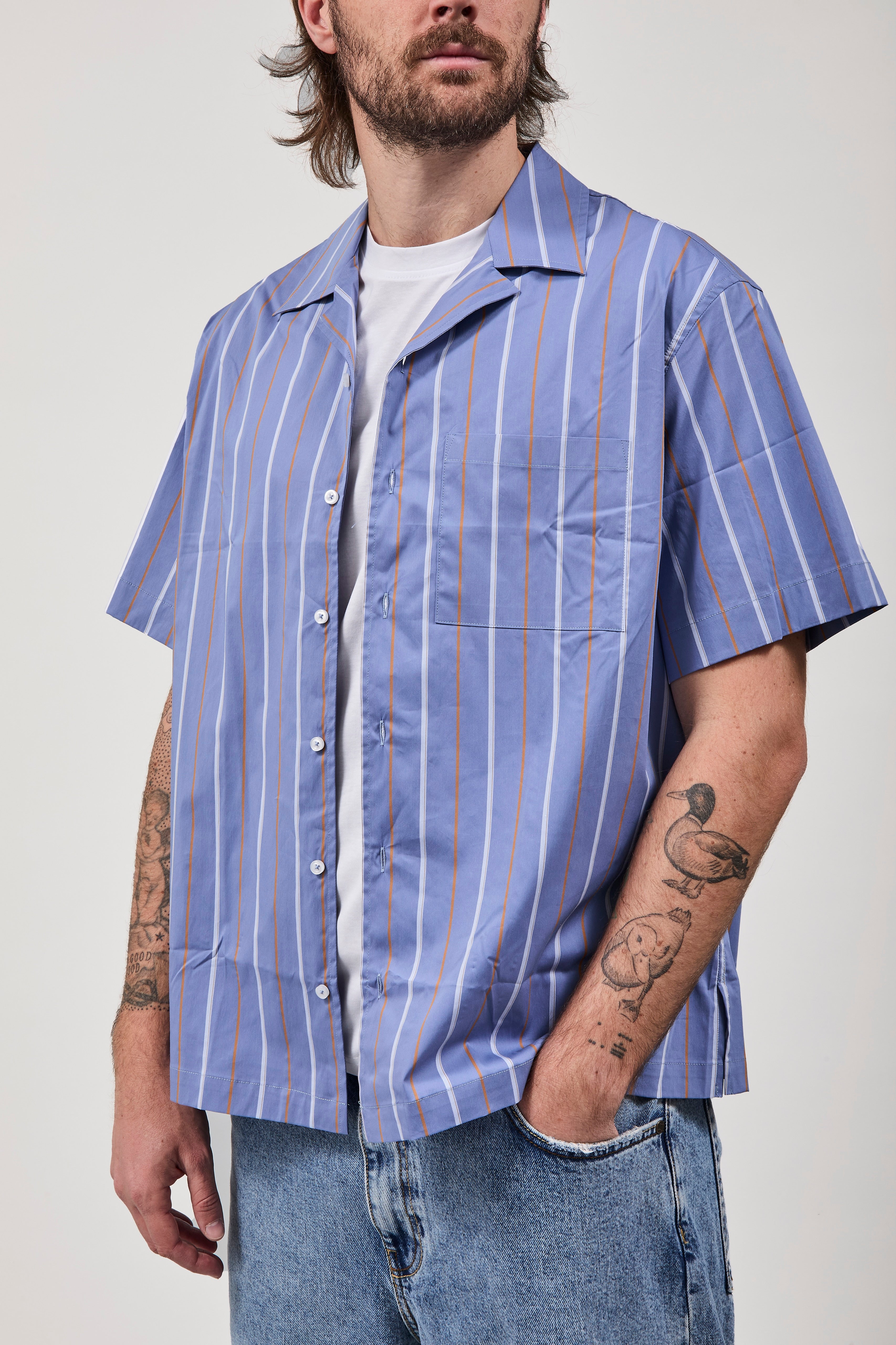 Camicia Imperial Indaco 008