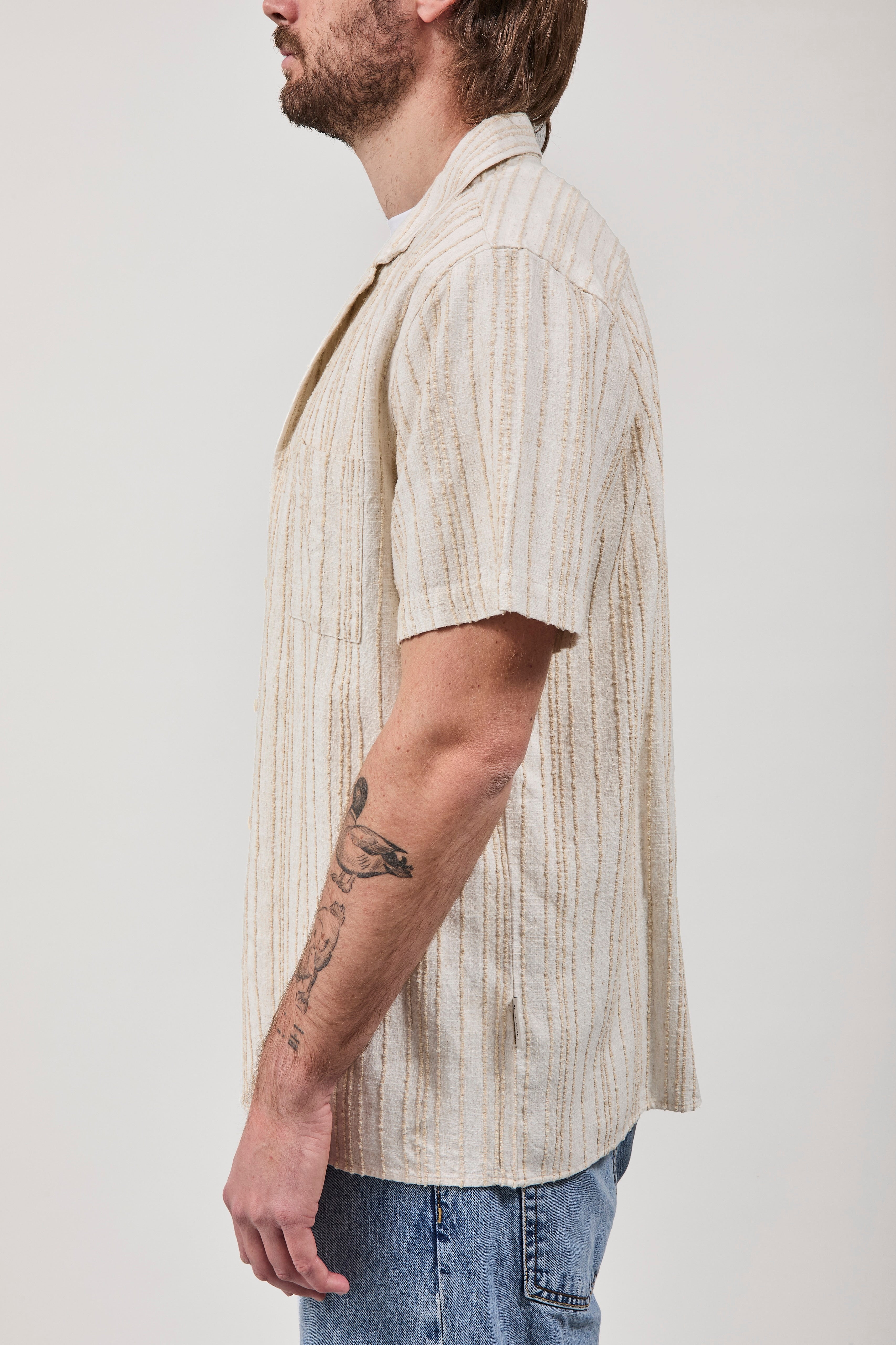 Camicia Block Eleven Riga Jacquard