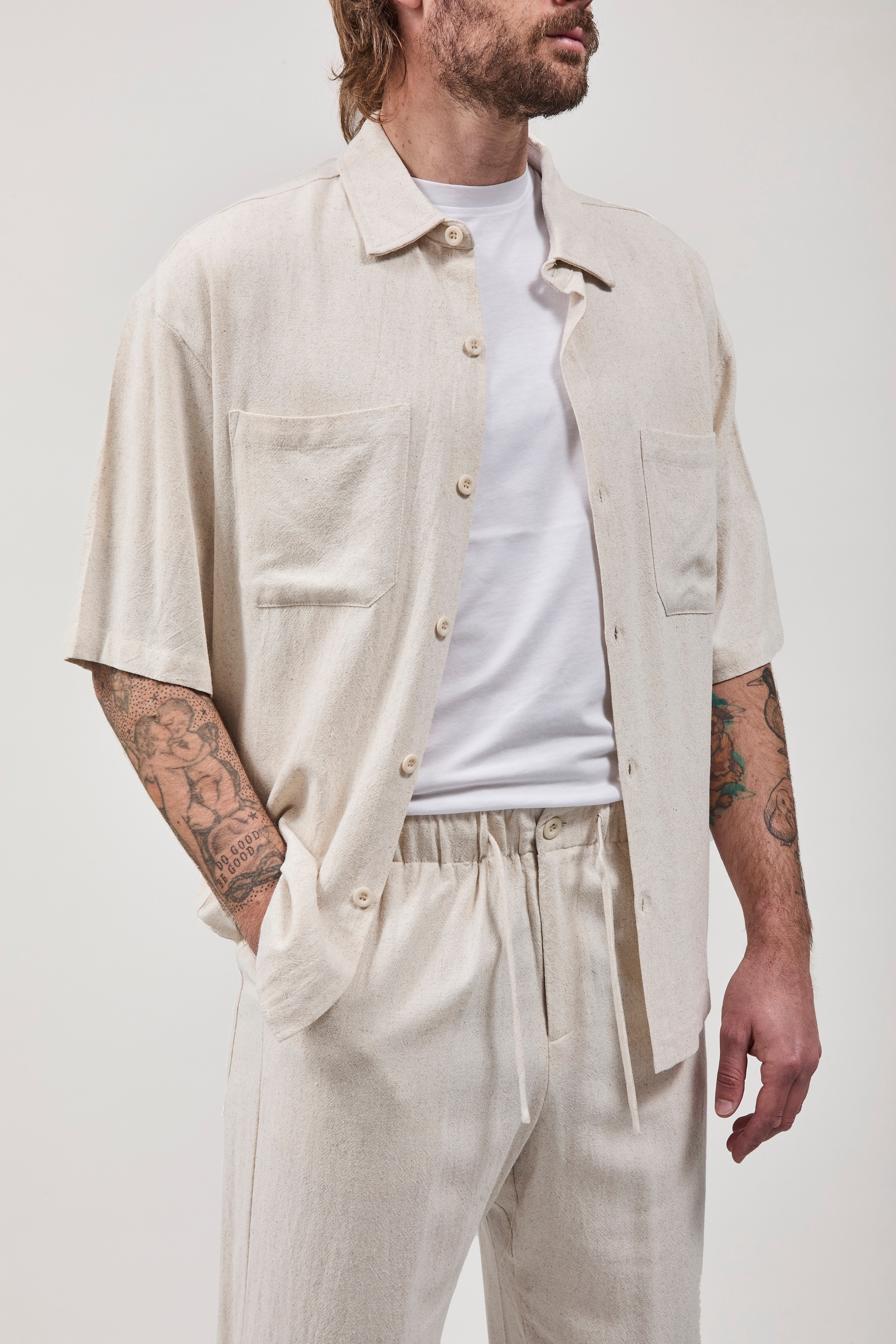Camicia Imperial Ecrù Sara