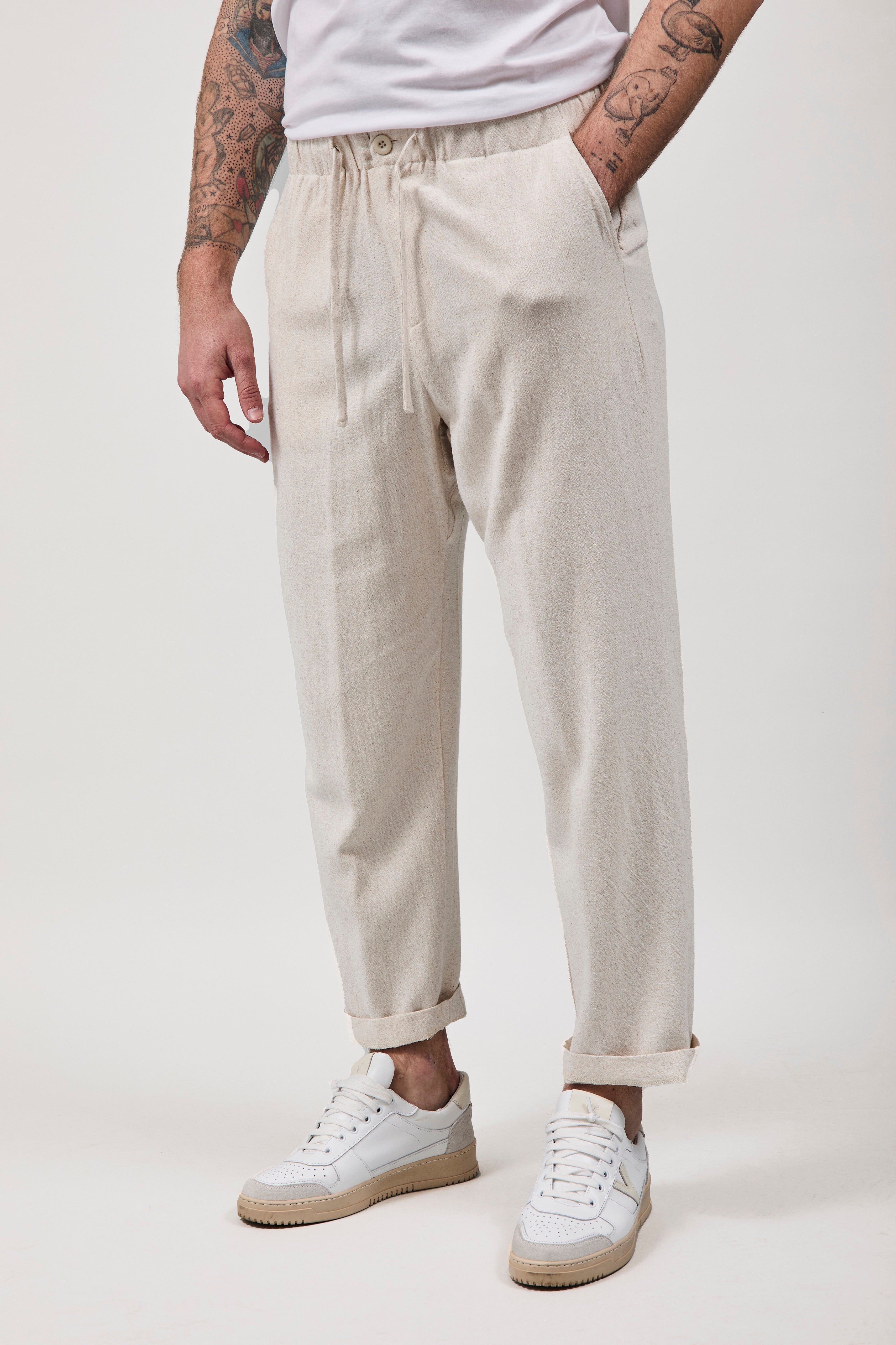 Pantalone Imperial Ecrù Sara