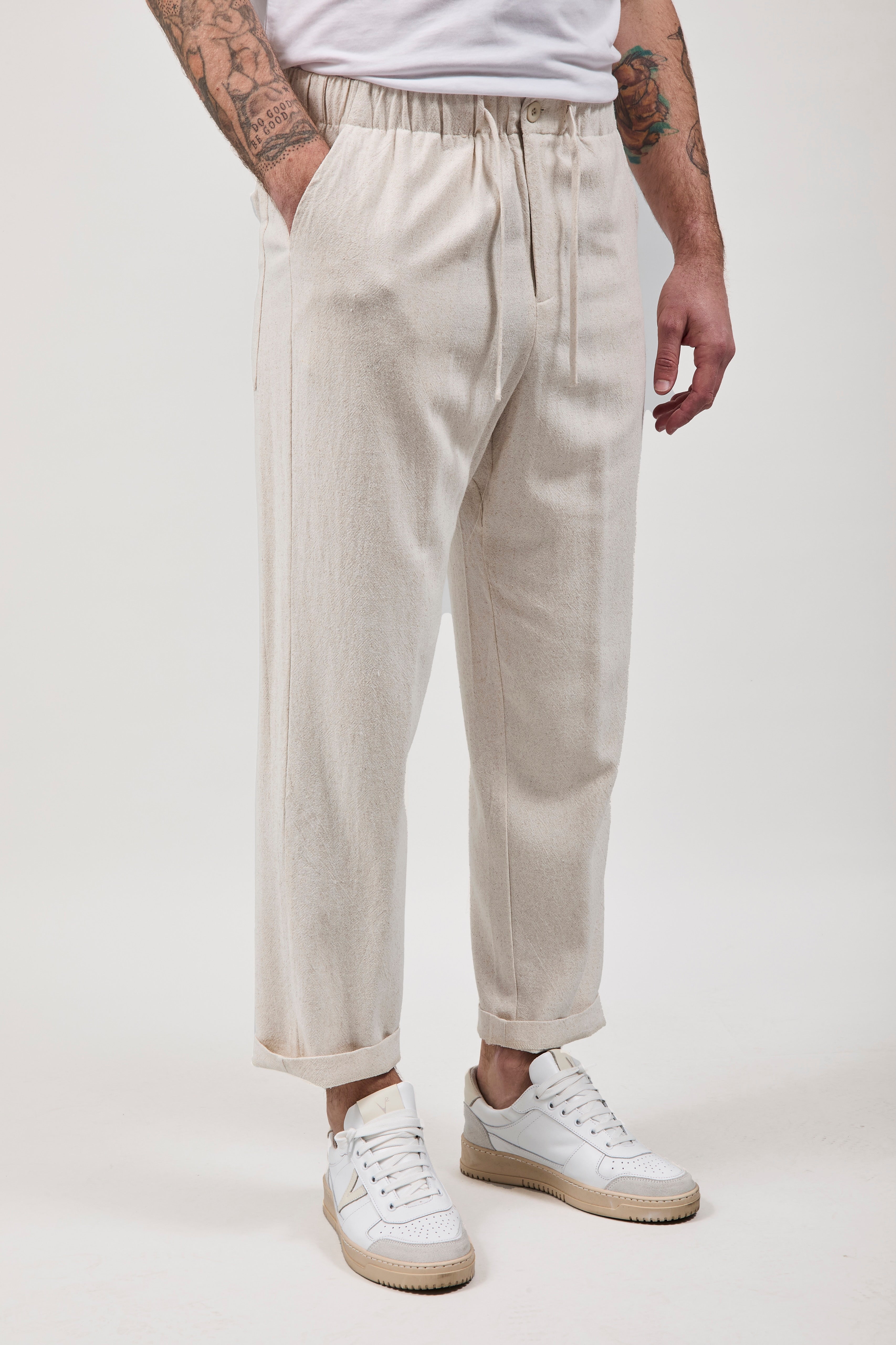 Pantalone Imperial Ecrù Sara