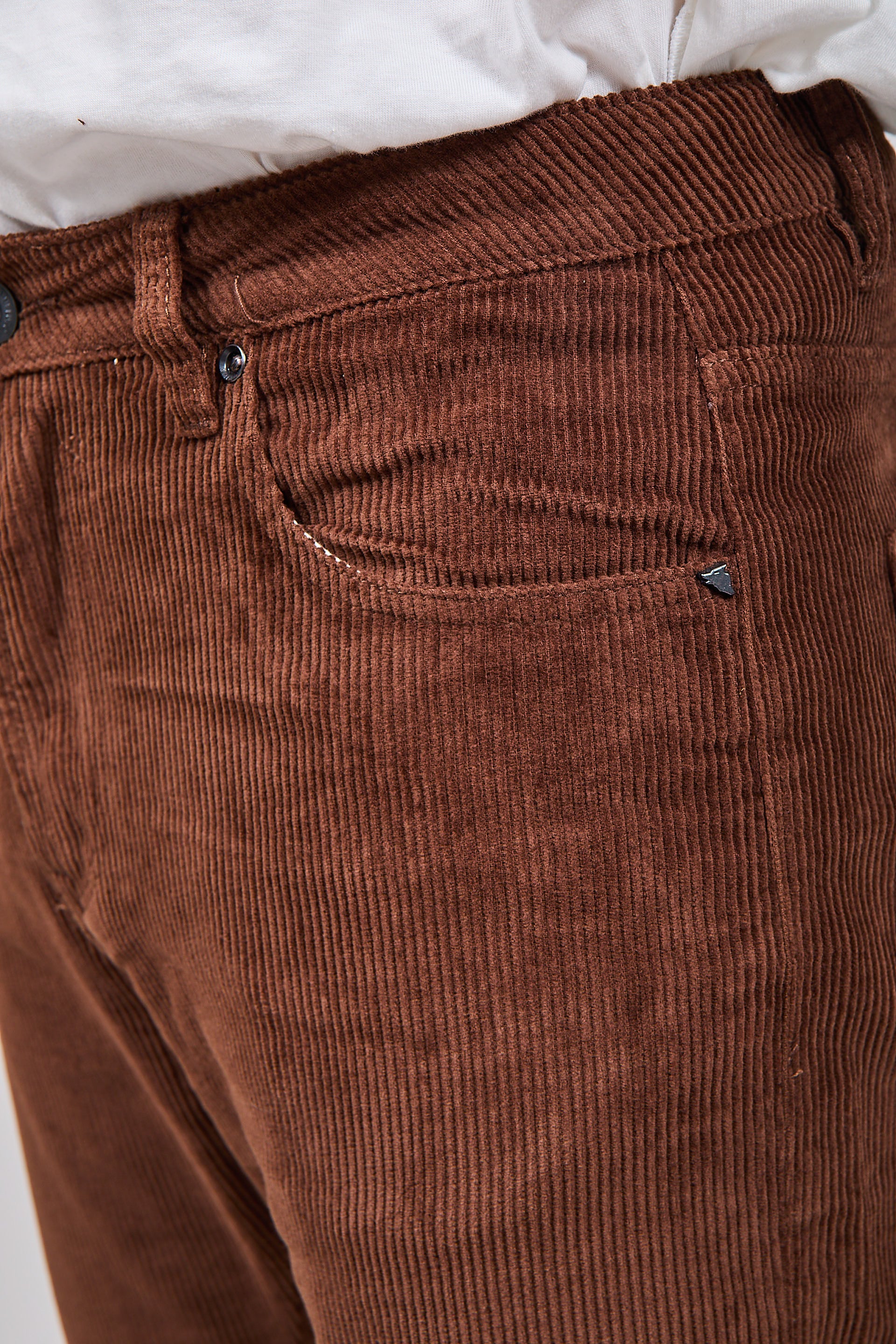 Pantalone Gianni Lupo Velluto Coffee 6227