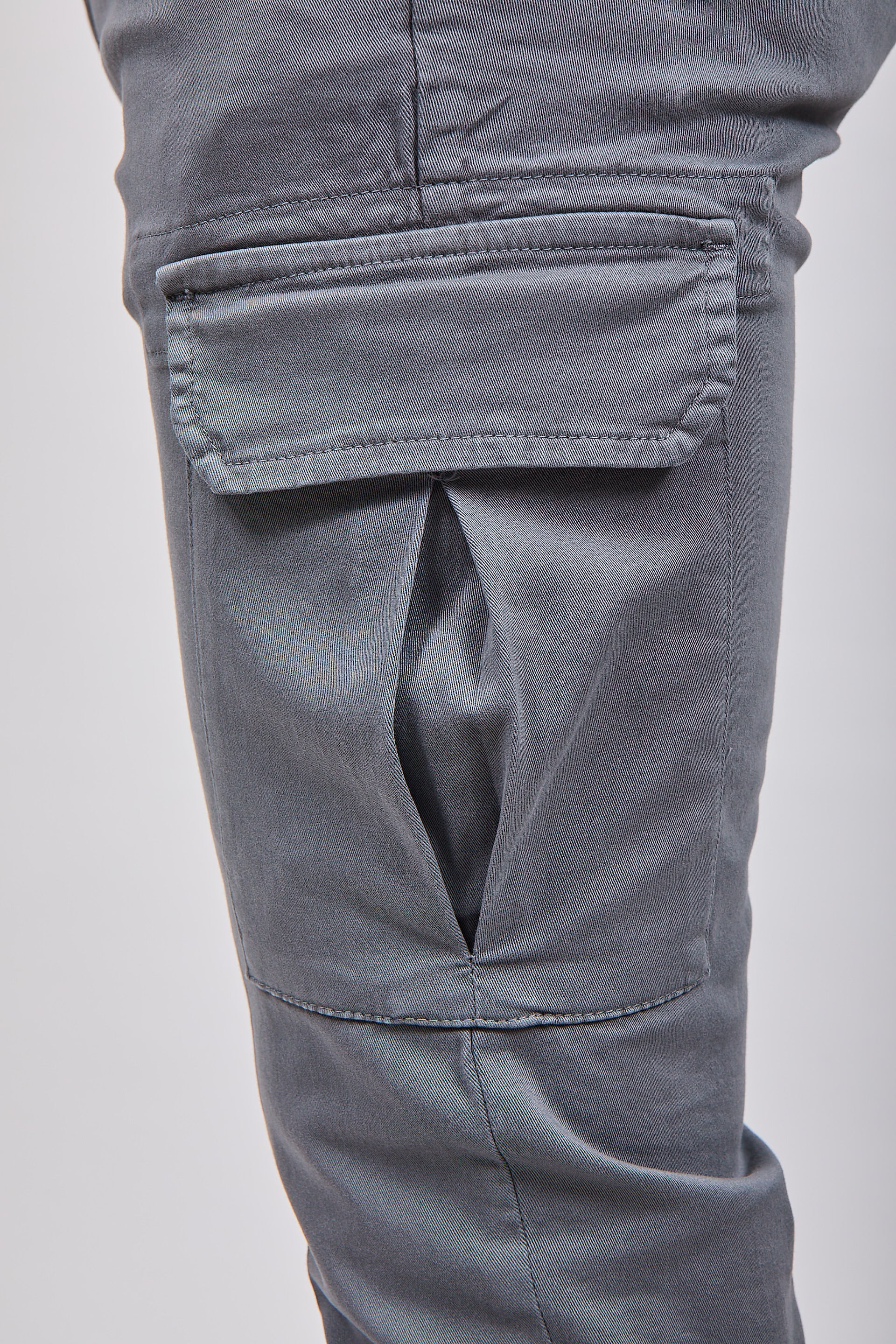 Pantalone Over-d Cargo Grigio P05