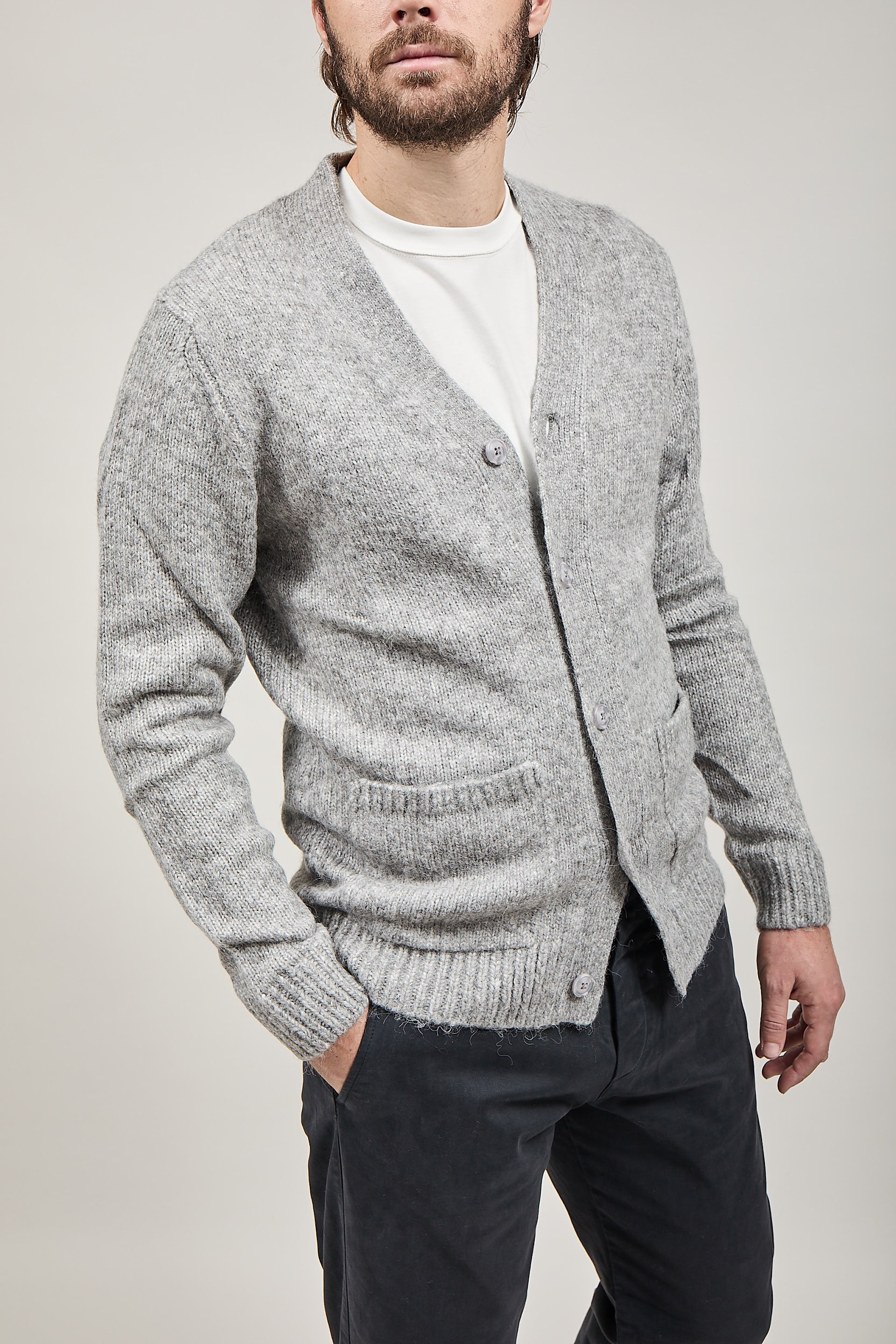 Cardigan Over-d Grigio M38