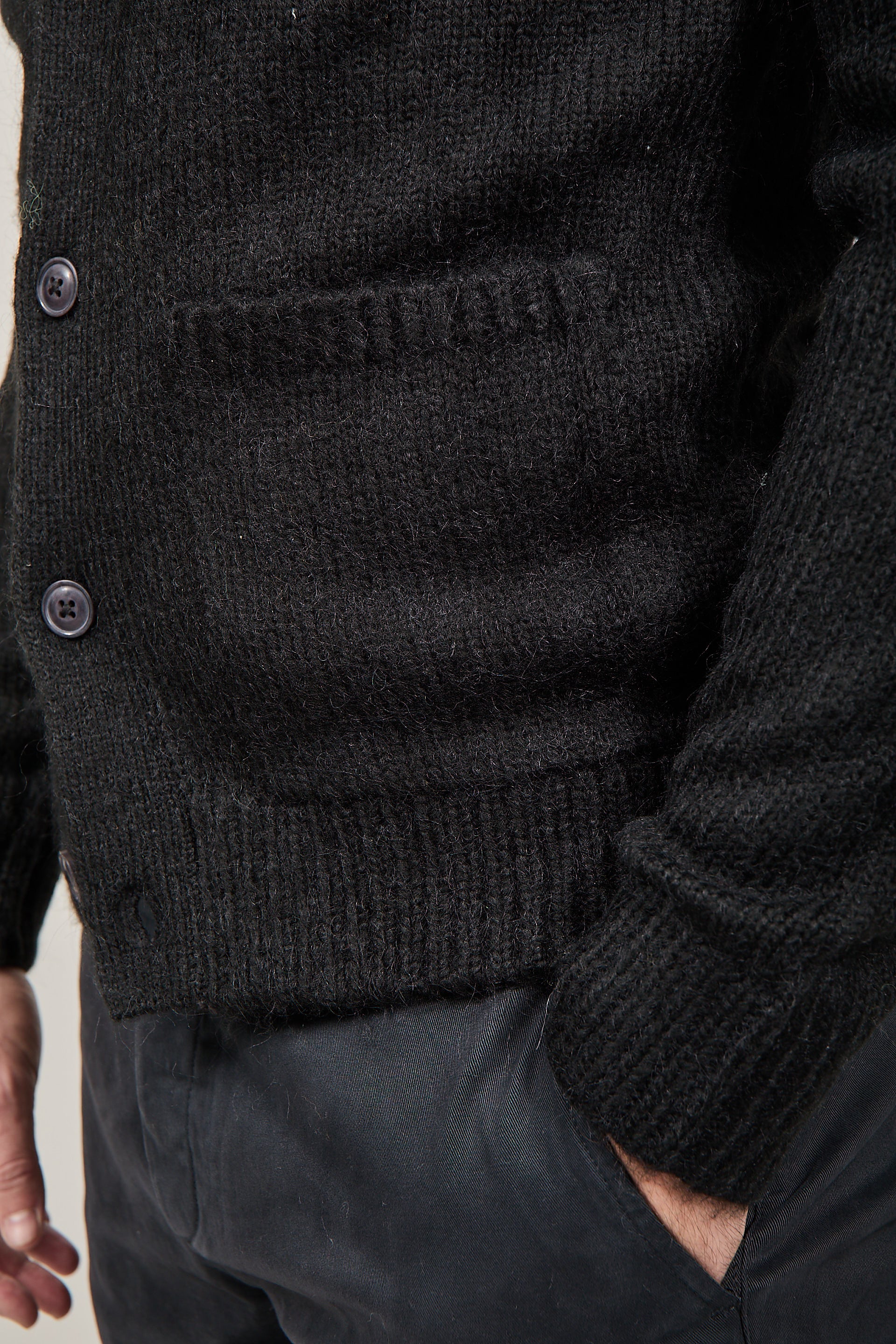 Cardigan Over-d Nero M38
