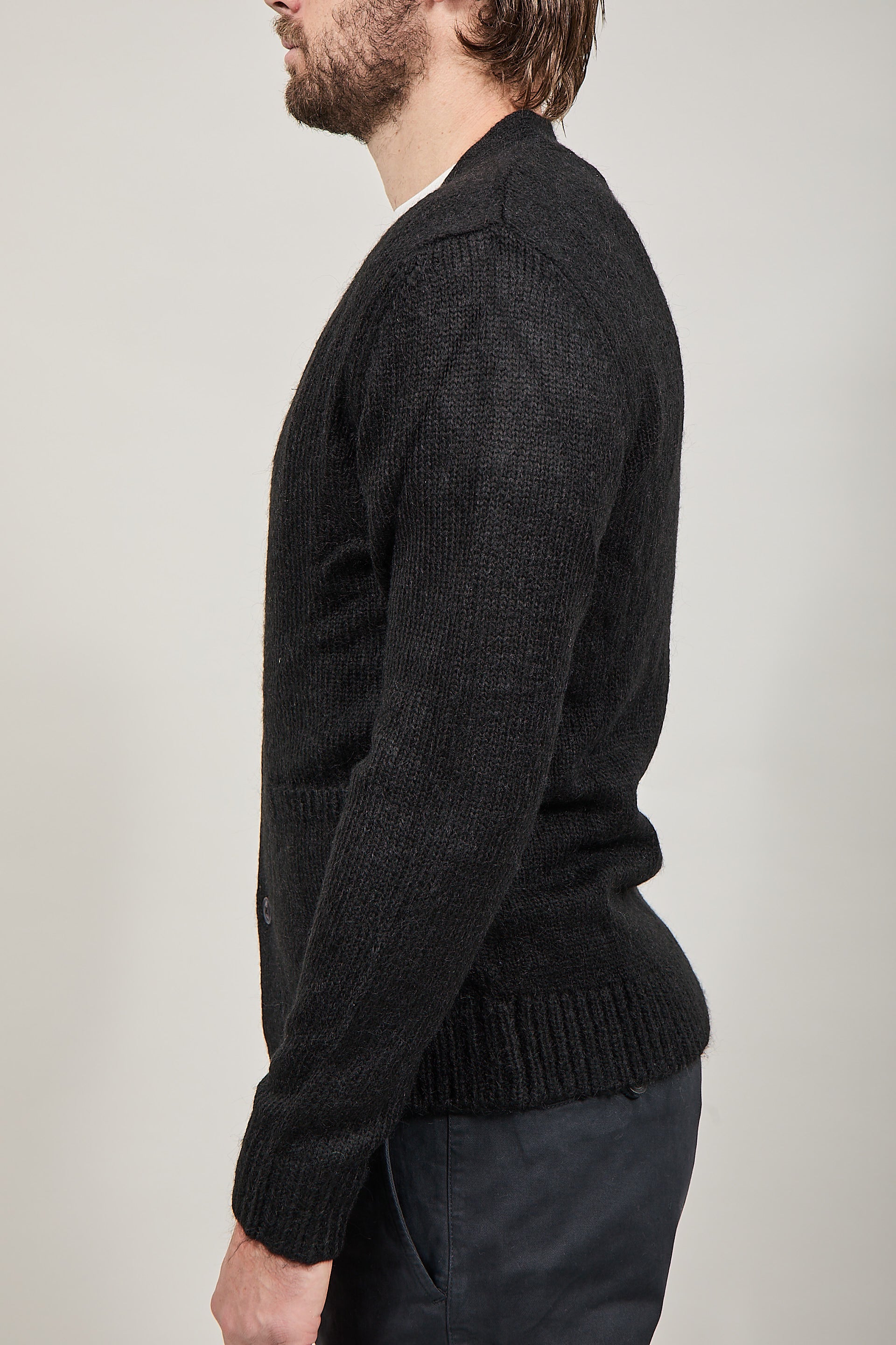Cardigan Over-d Nero M38