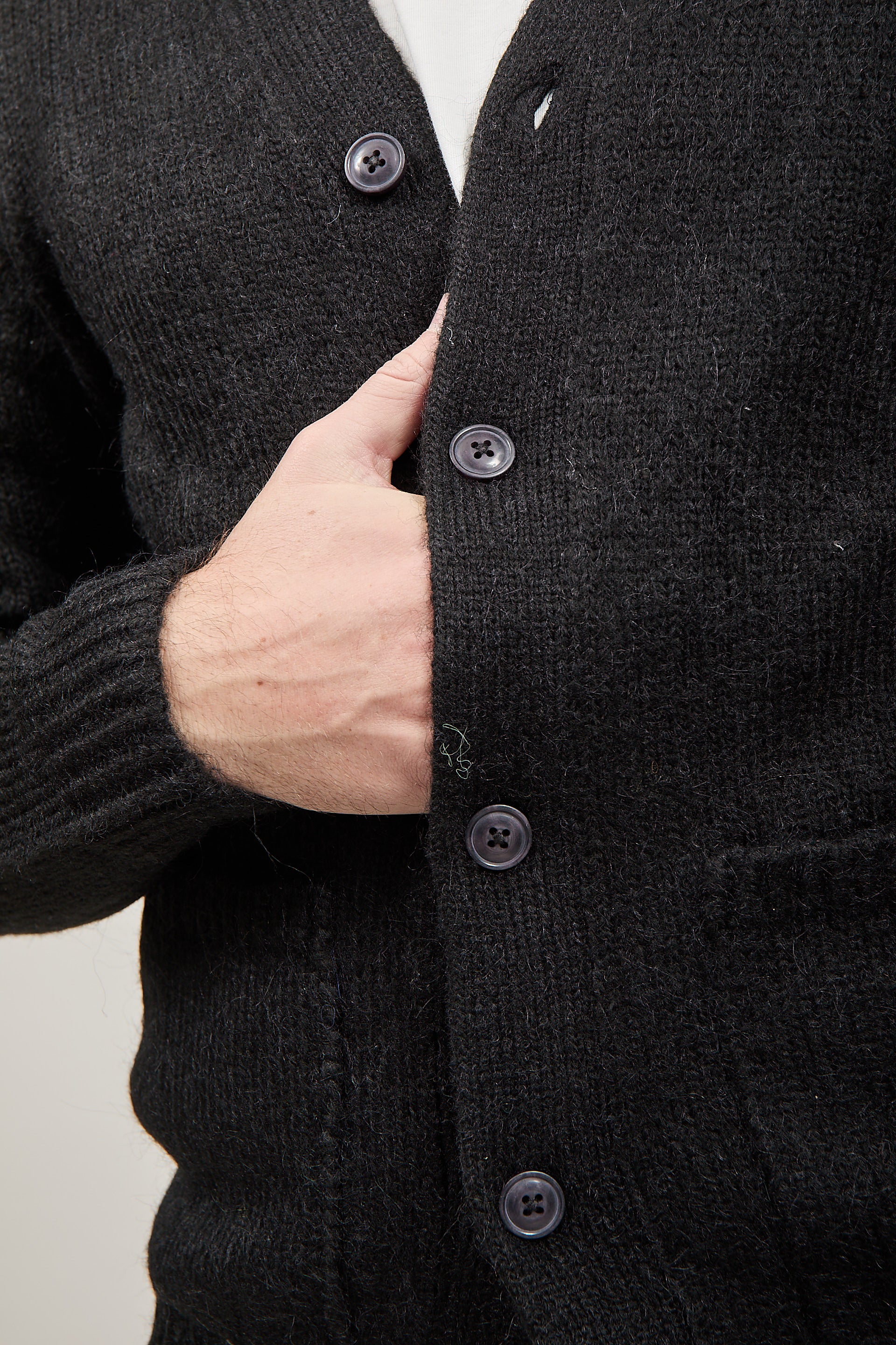 Cardigan Over-d Nero M38