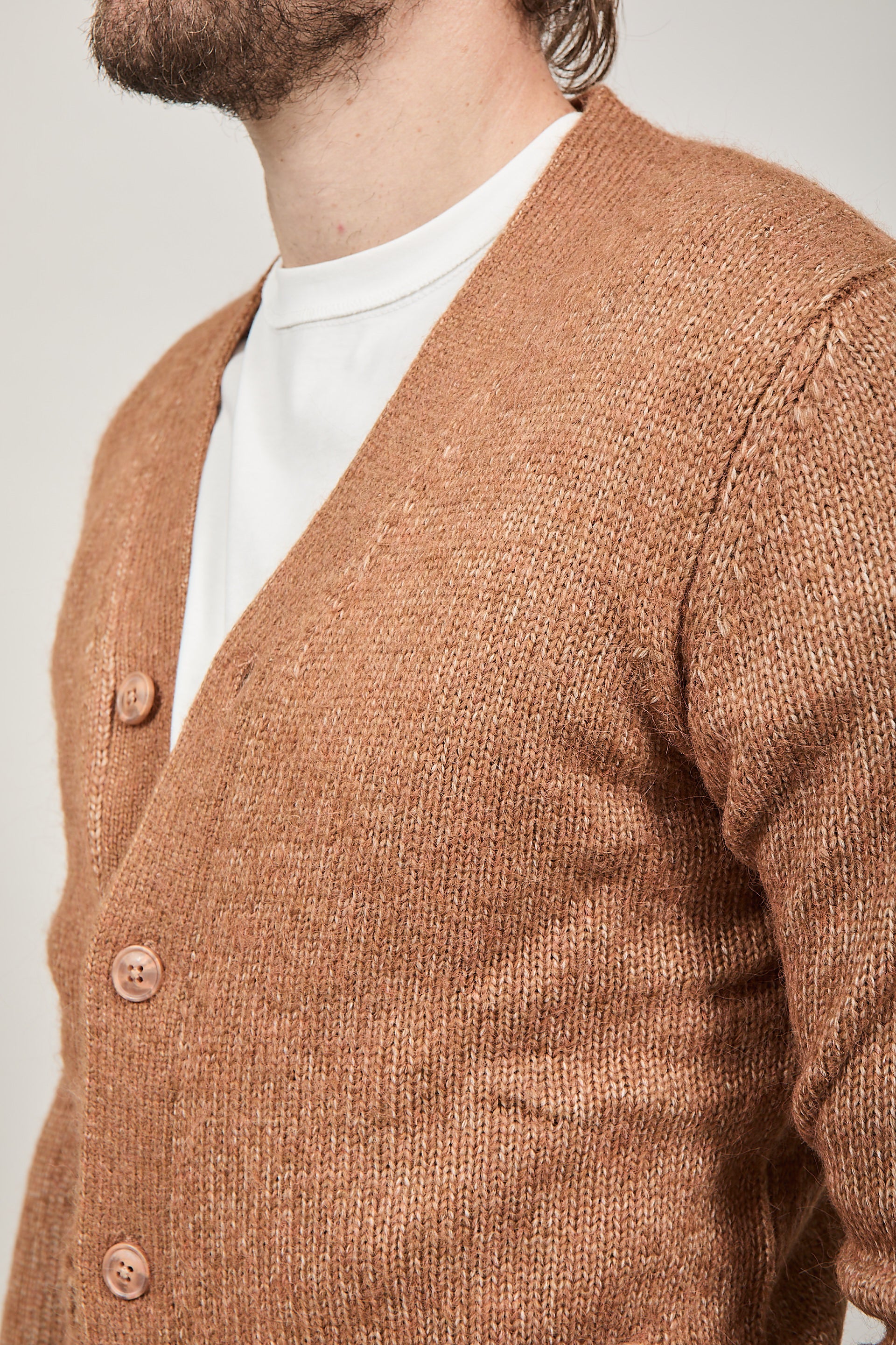 Cardigan Over-d Cammello M38