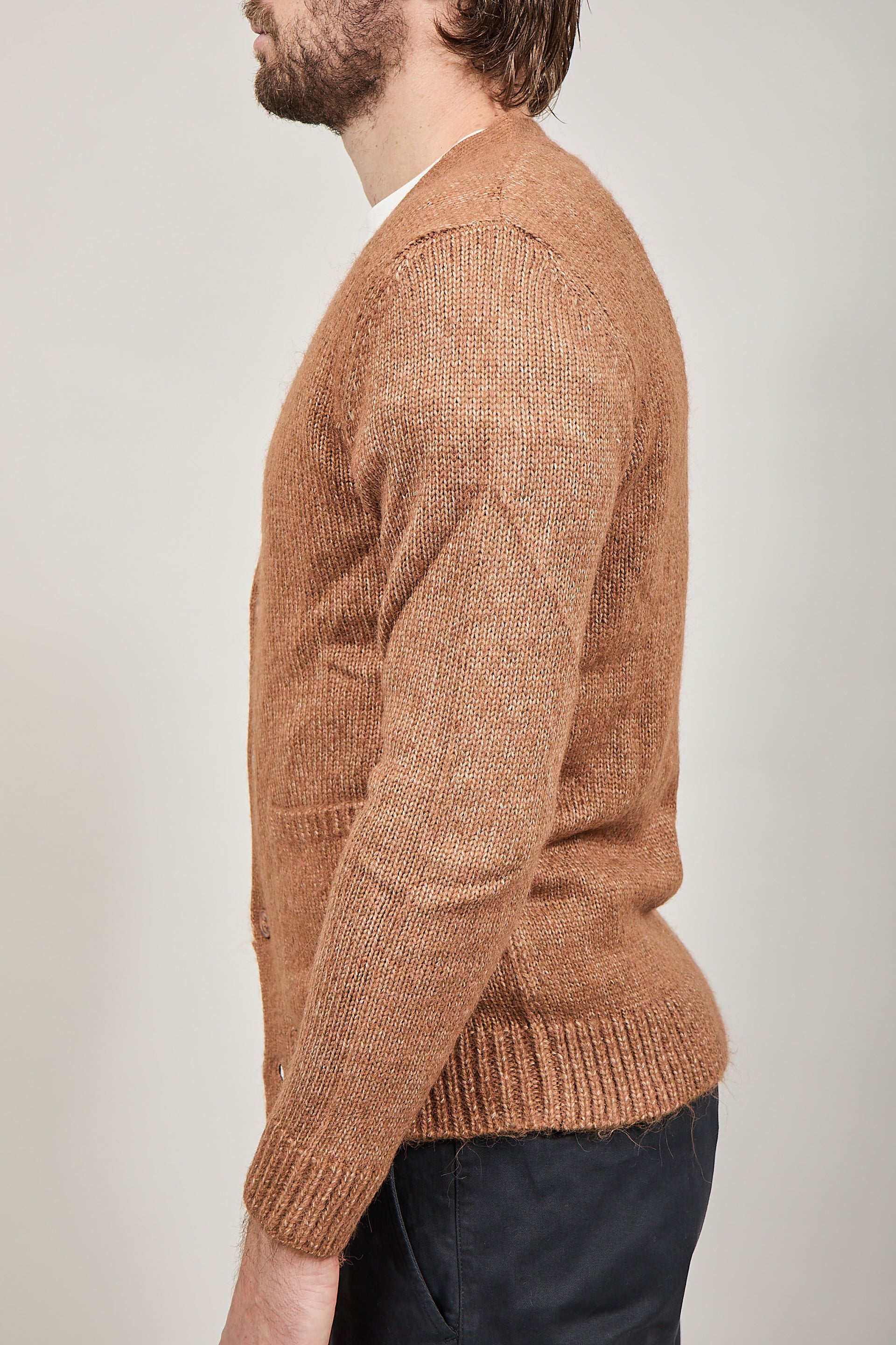 Cardigan Over-d Cammello M38