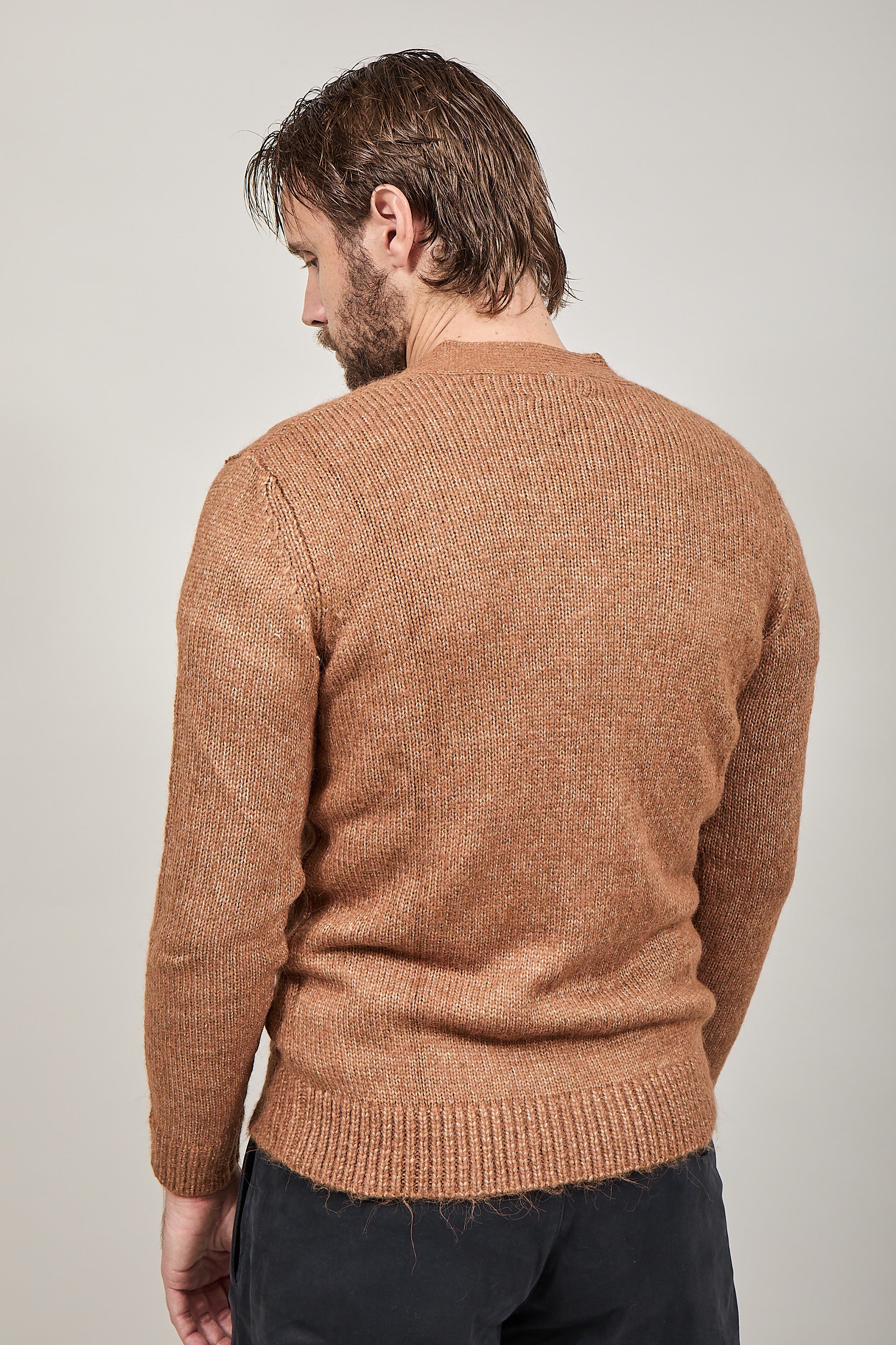 Cardigan Over-d Cammello M38