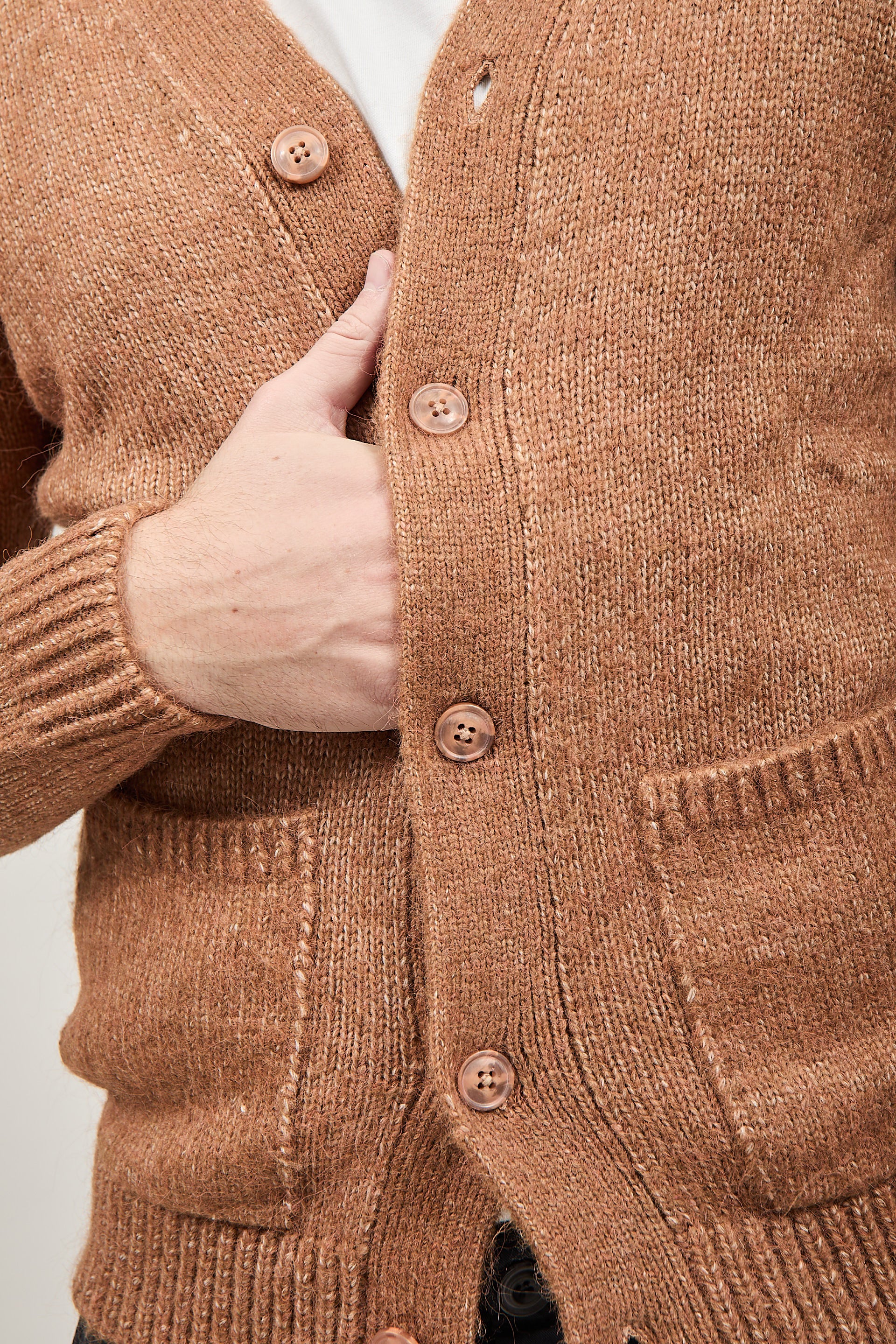 Cardigan Over-d Cammello M38