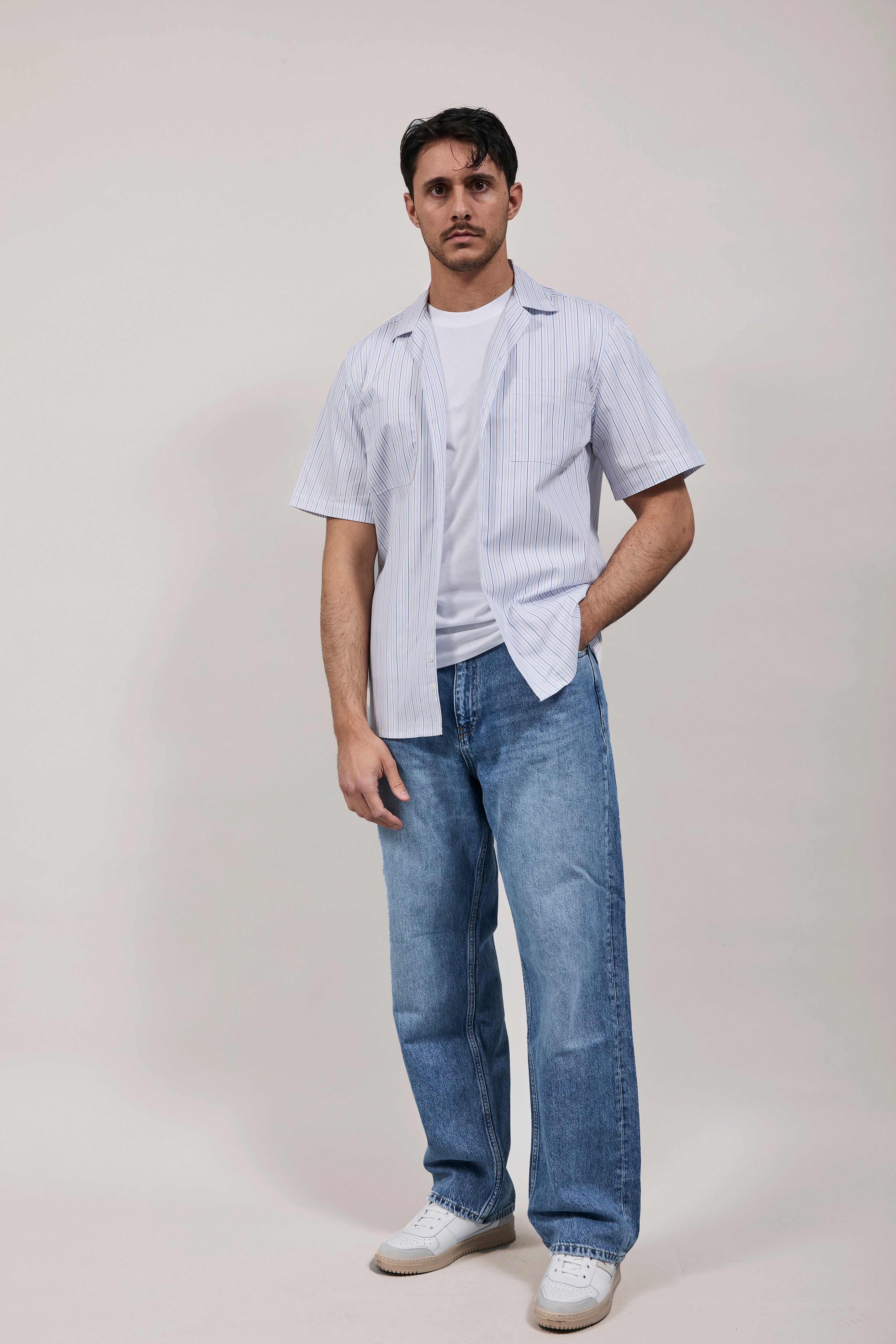 Camicia Block Eleven Righe Diverse