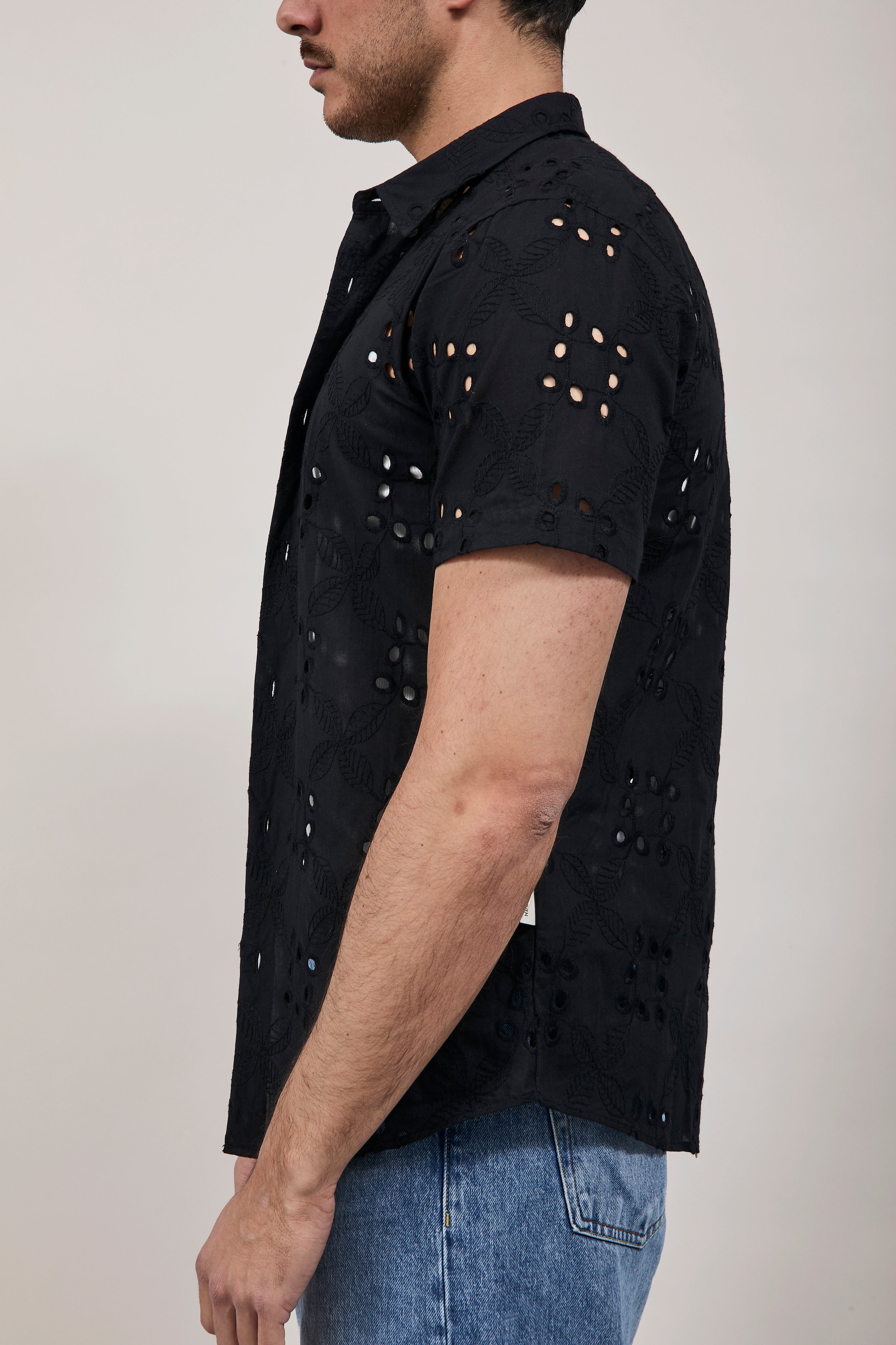 Camicia Block Eleven Sangallo Nera