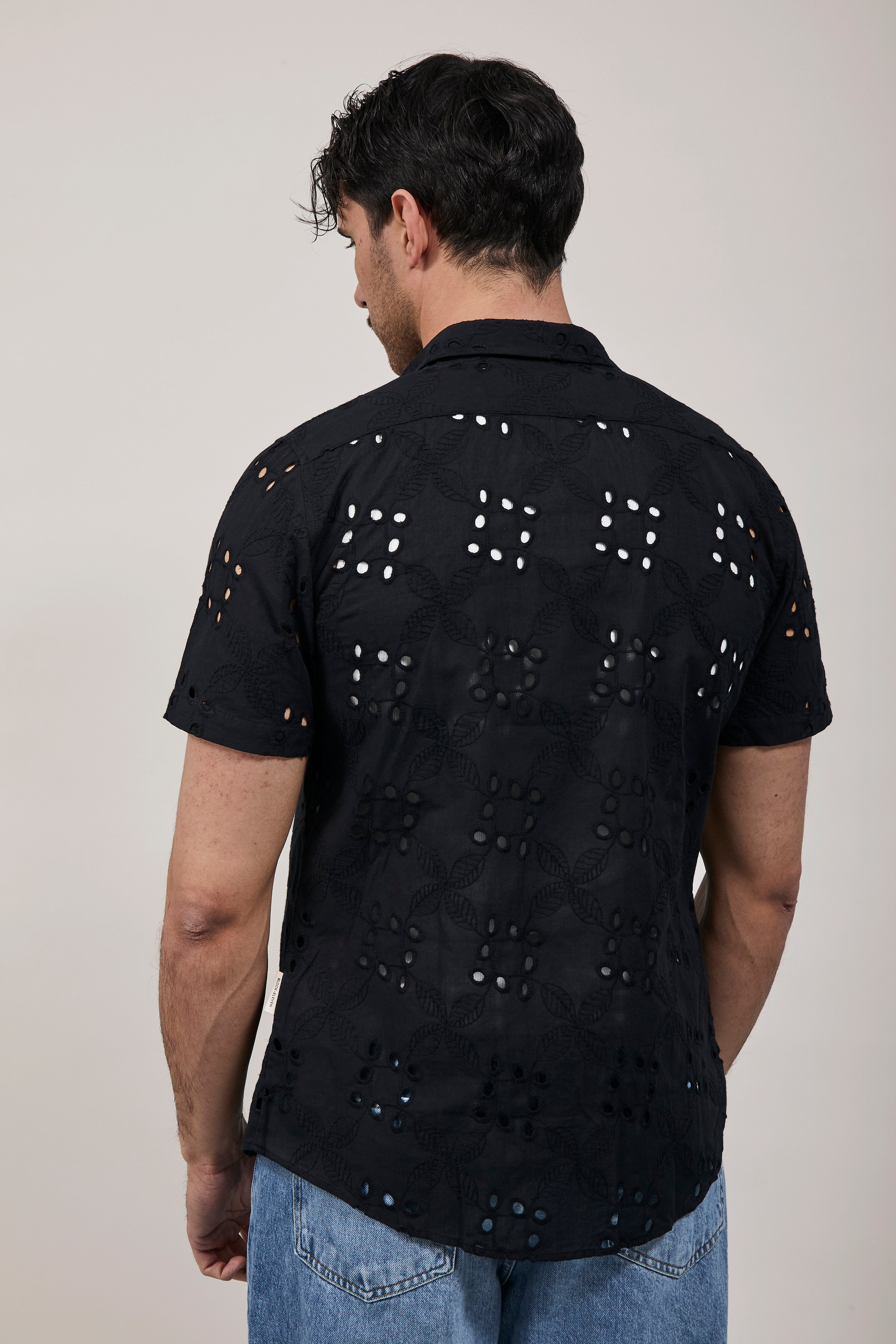 Camicia Block Eleven Sangallo Nera