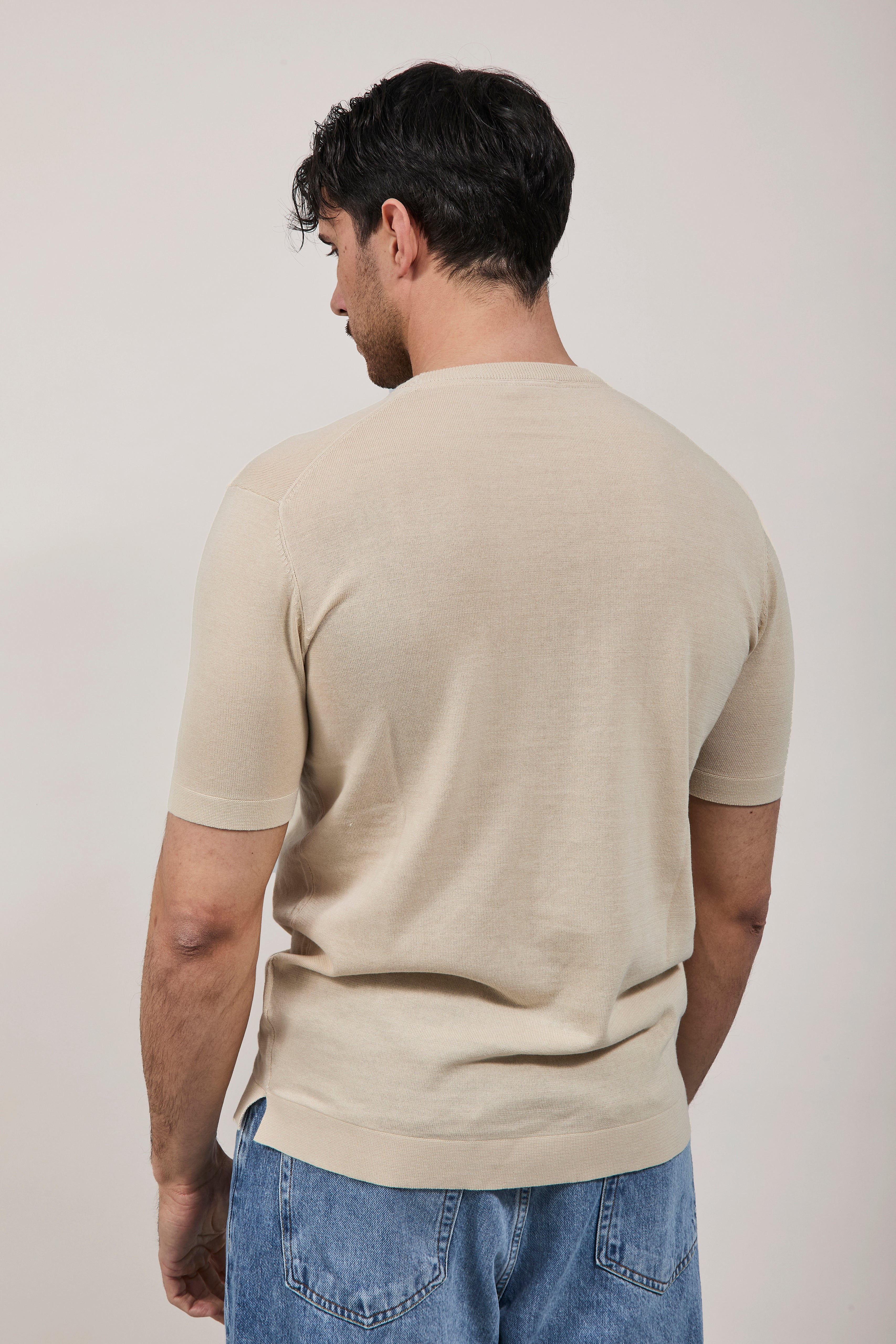 Maglia Over-d Beige M11