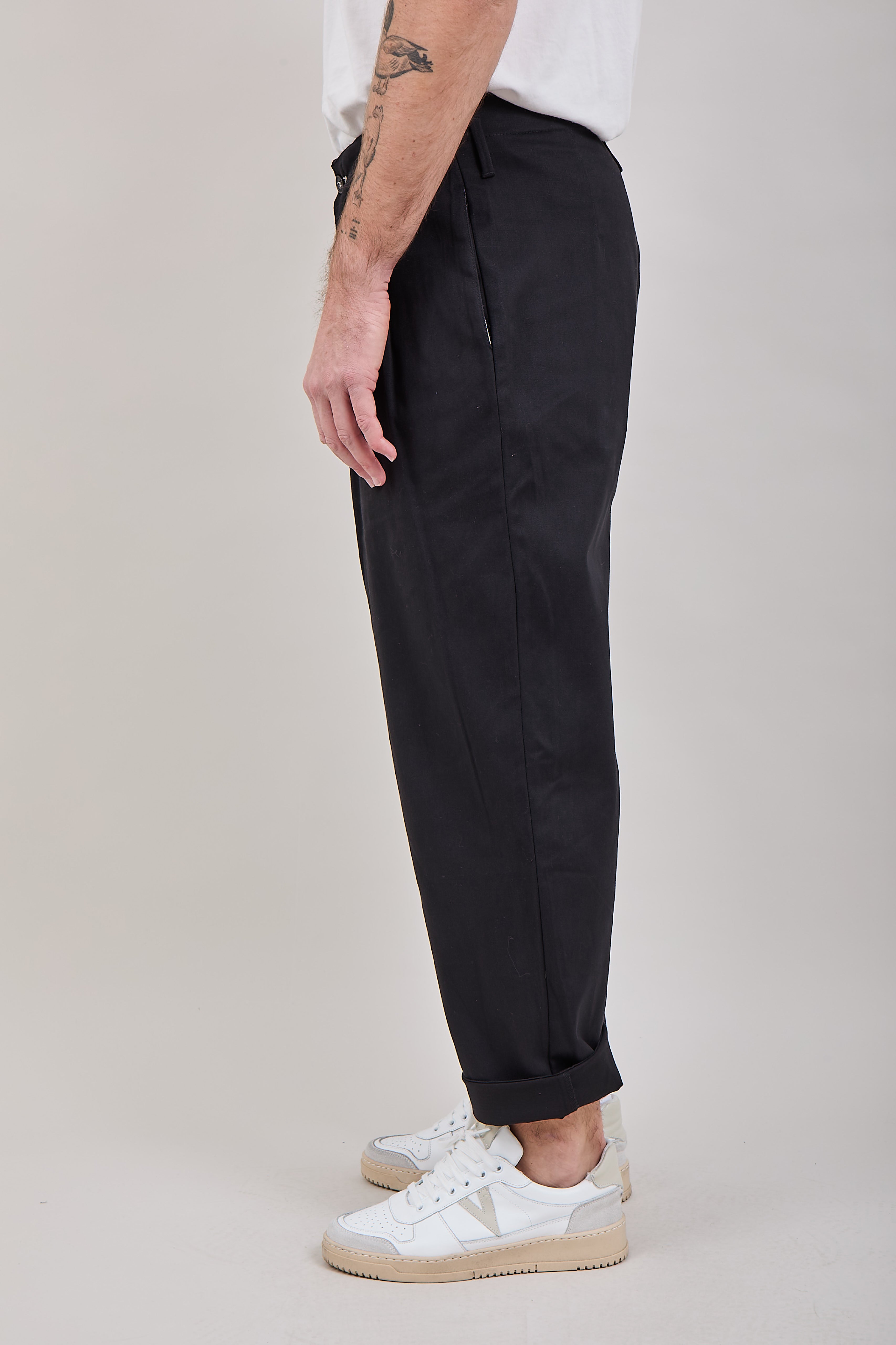 Pantalone Block Eleven Pences Nero 758