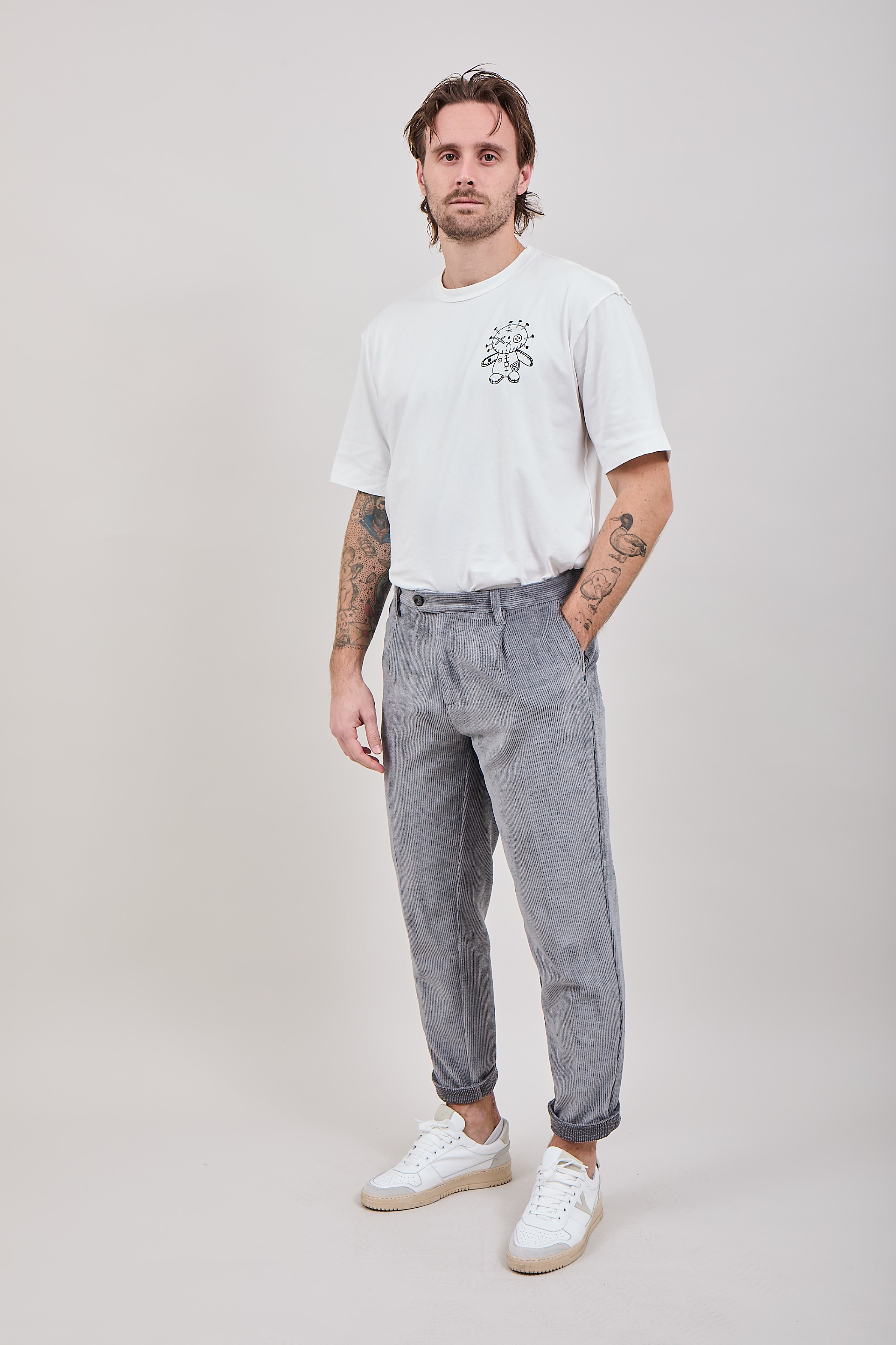 Pantalone Alta Tensione Pista Grigio