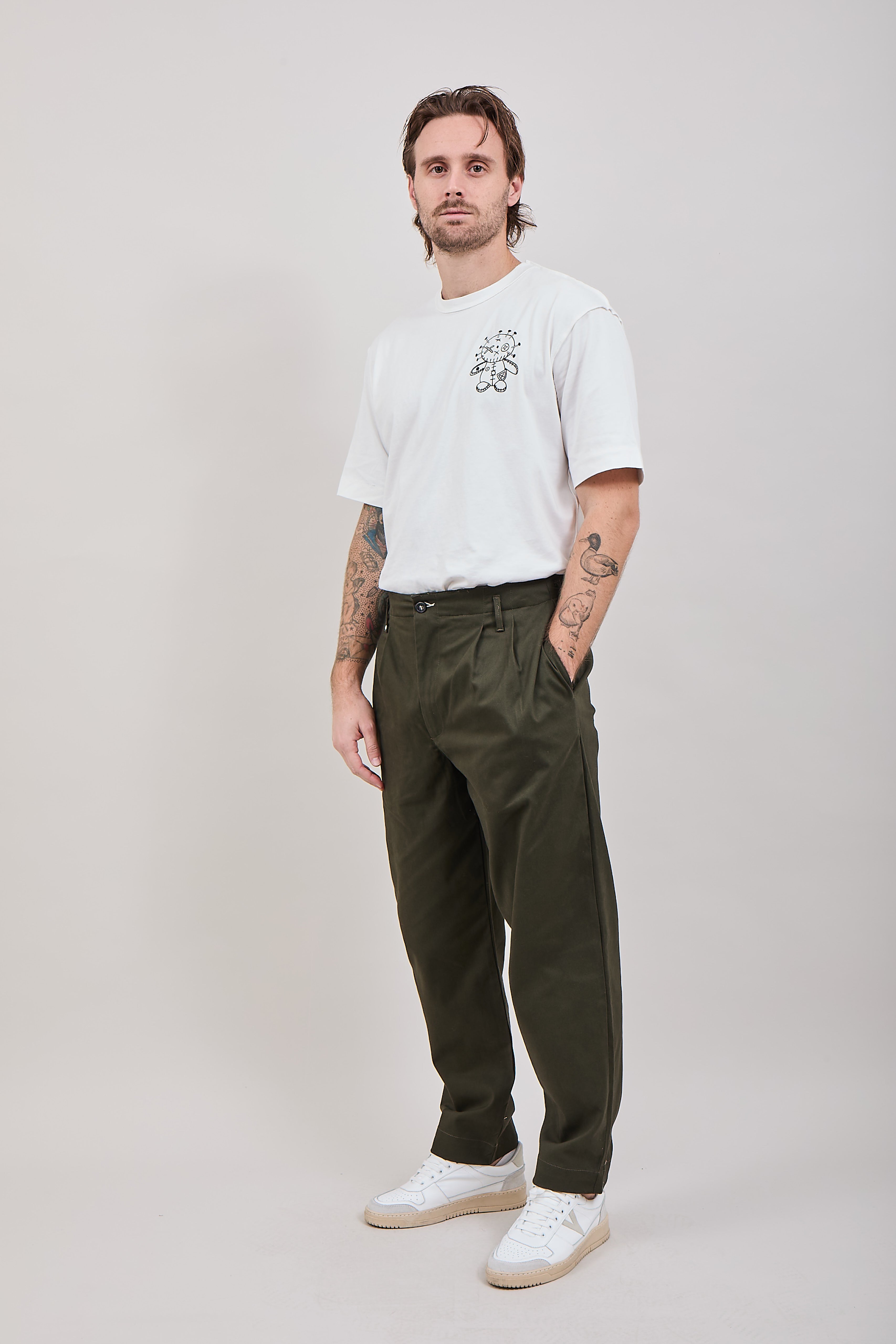 Pantalone Block Eleven Pences Militare 758