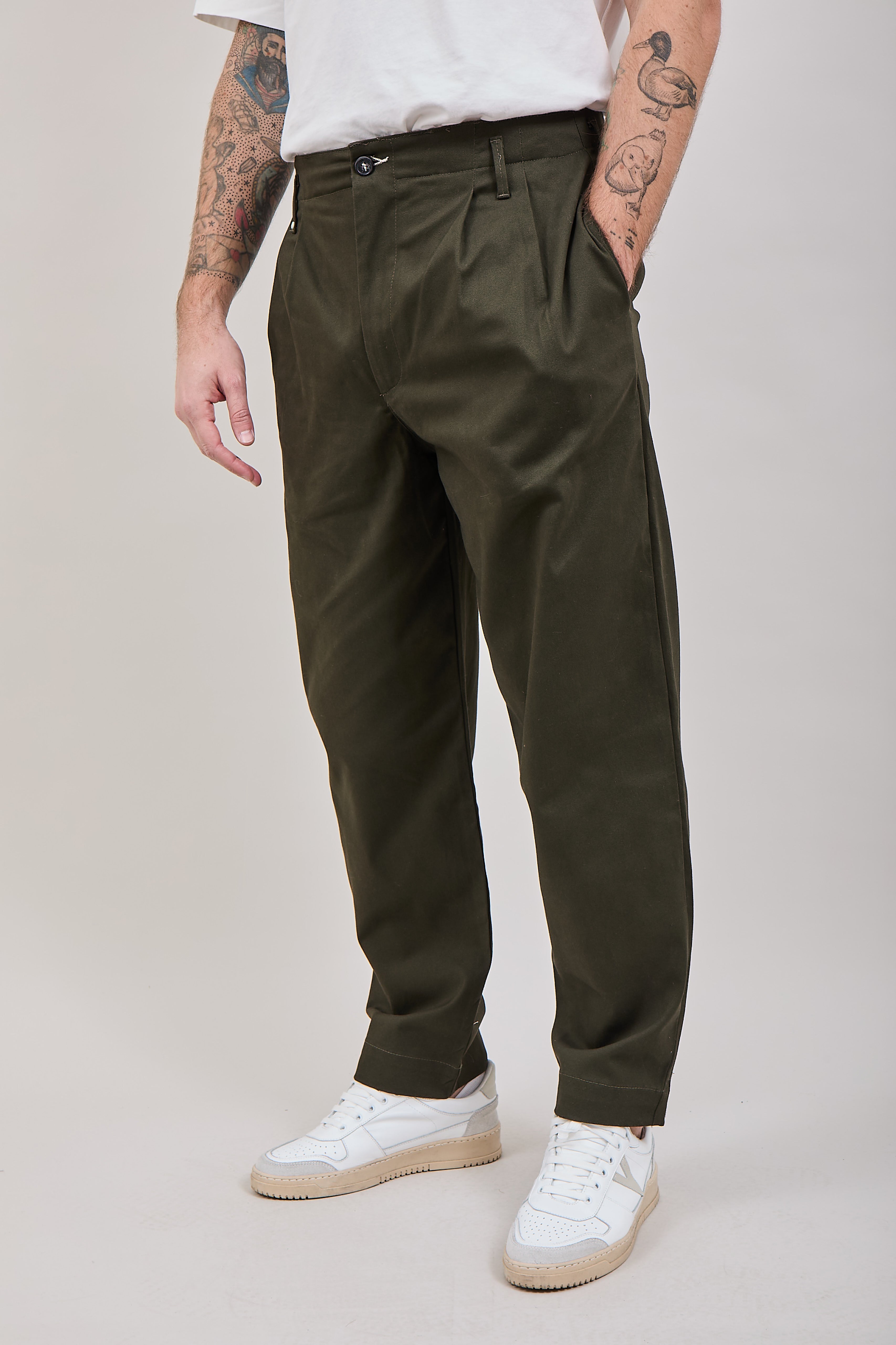 Pantalone Block Eleven Pences Militare 758