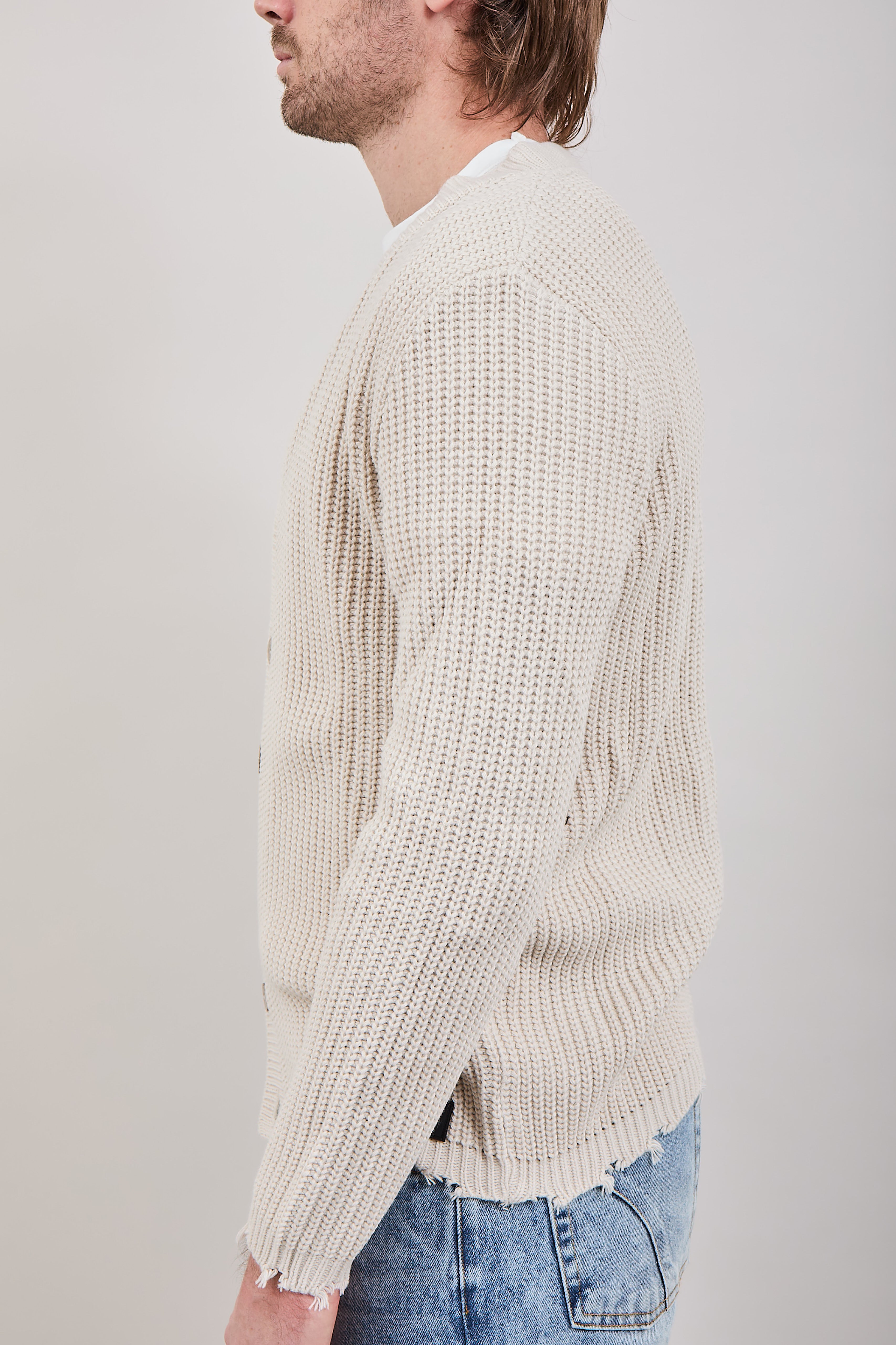 Cardigan V2 Strappi Burro