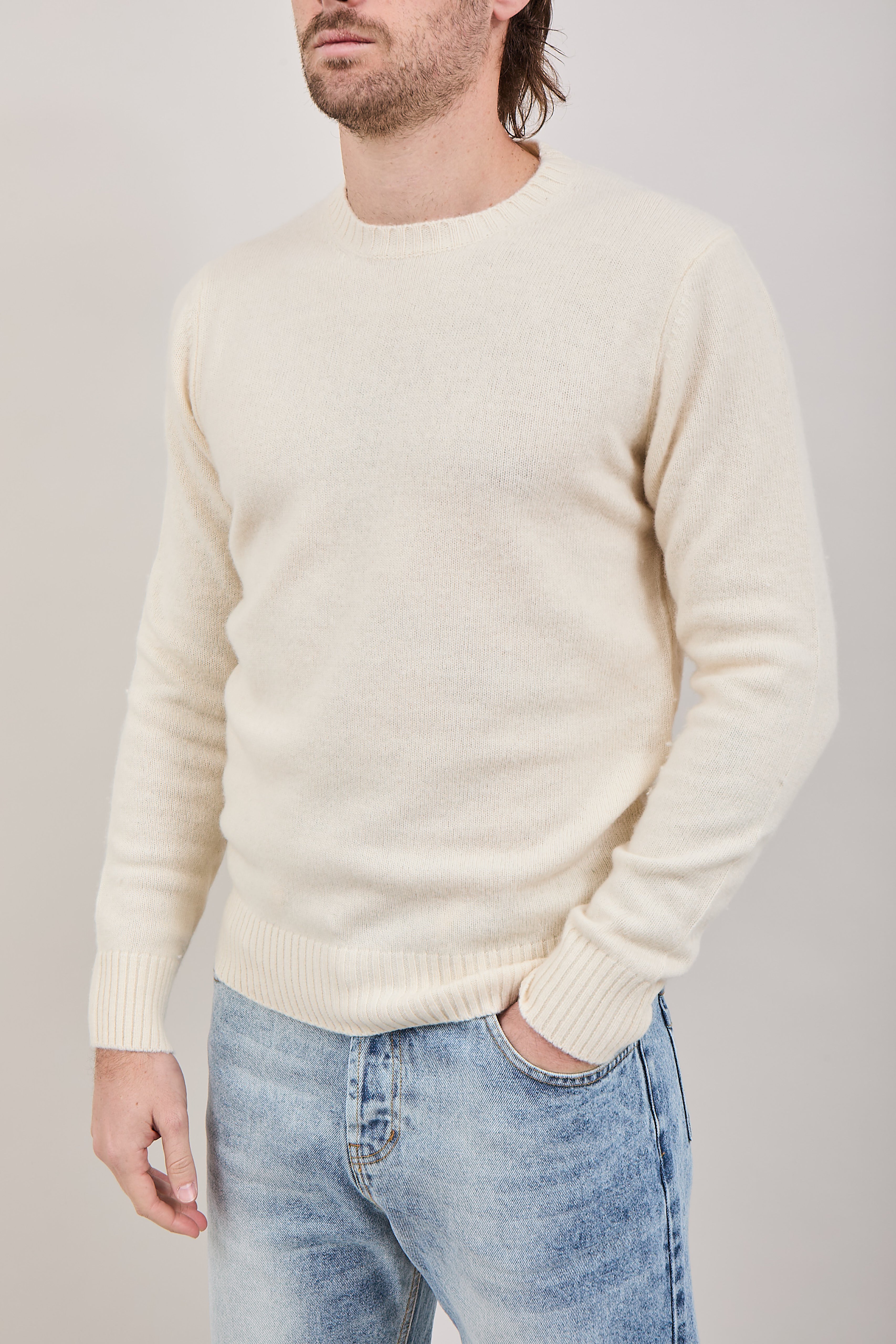 Maglione Berna Lambswool Panna